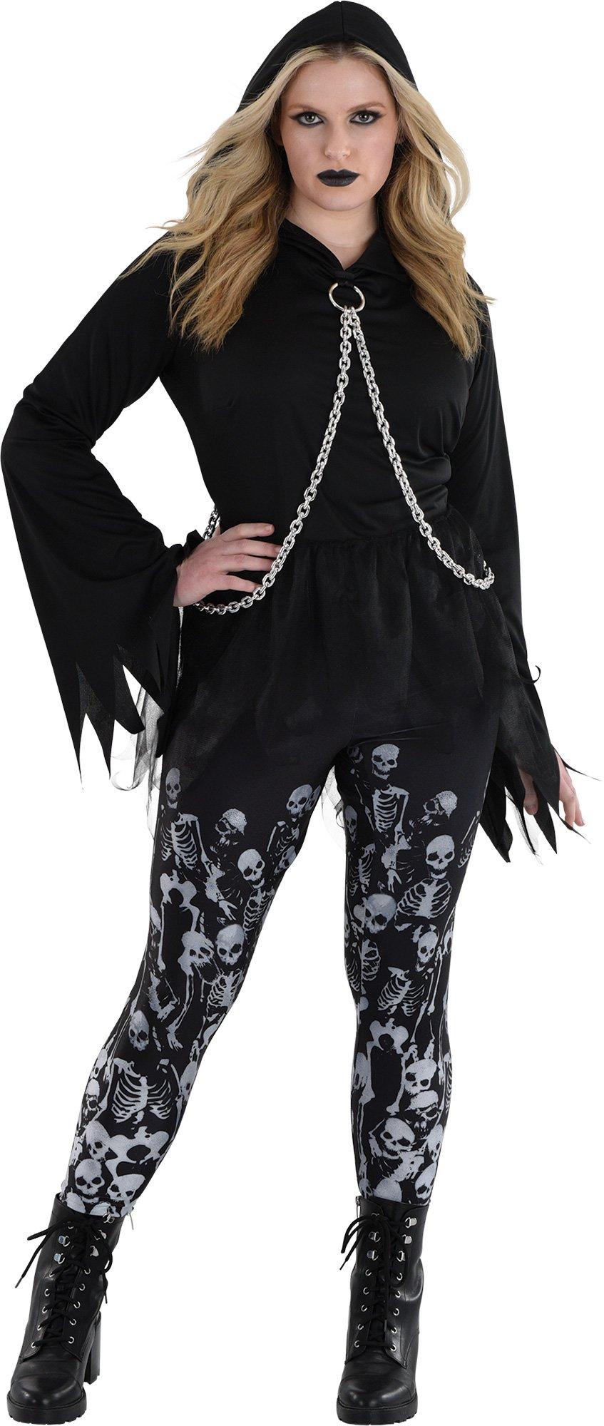 Adult Goth Reaper Plus Size Costume