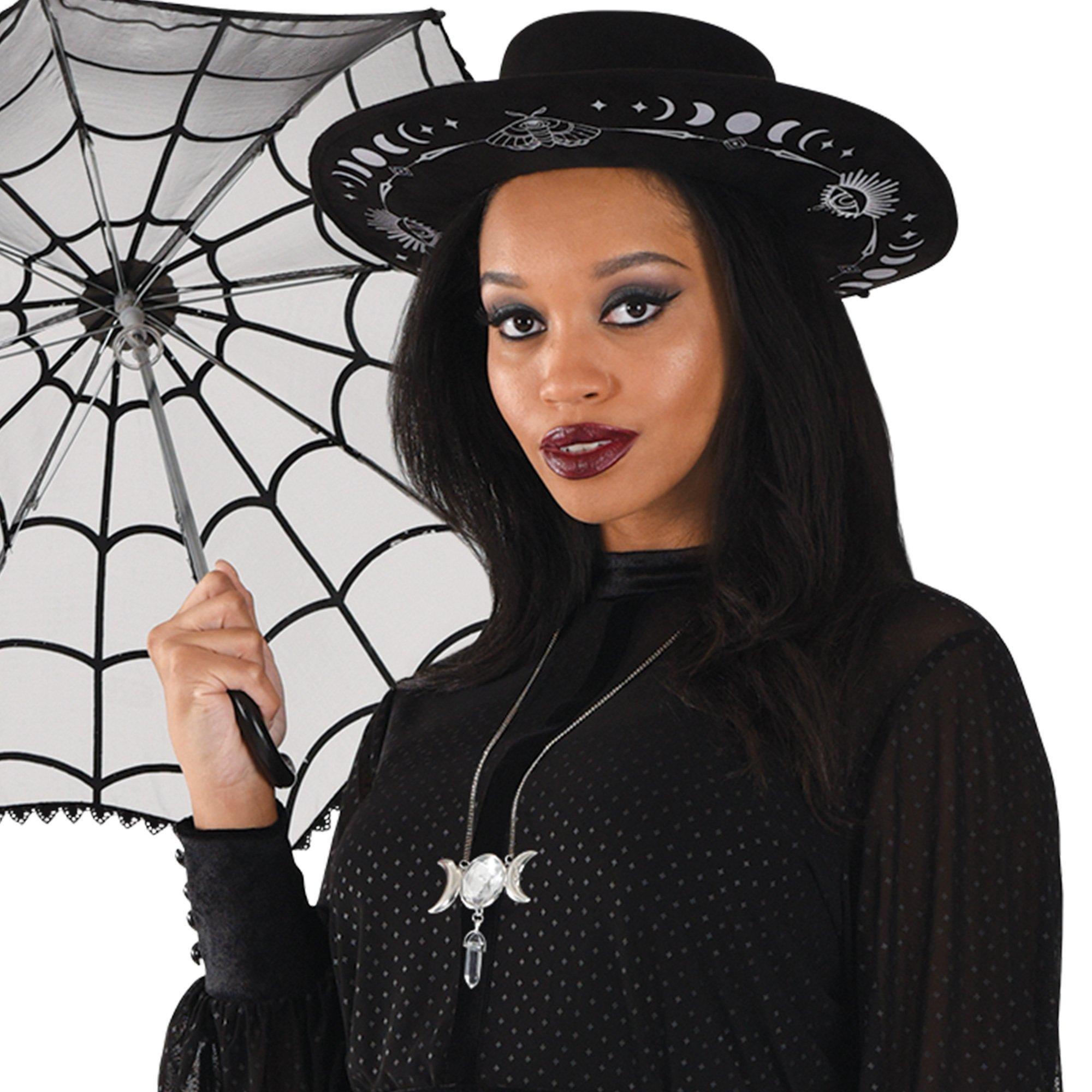 Adult Black Sheer Witch Dress