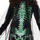 Kids' Glow-in-the-Dark Skeleton Glow Reaper Costume