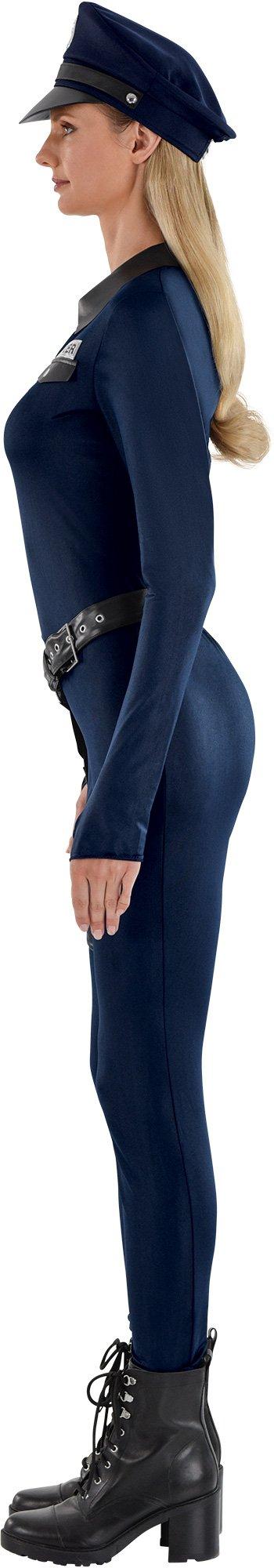 Adult Police Officer Catsuit Costume