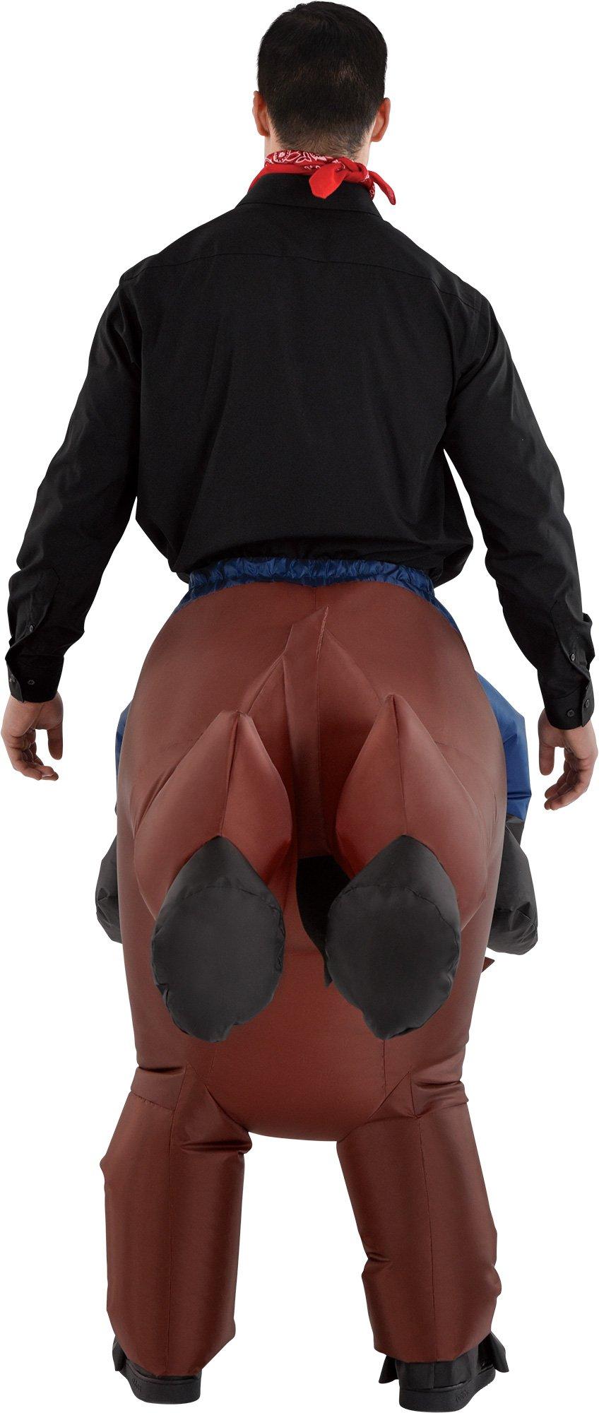Adult Inflatable Bull Rider Costume Party City