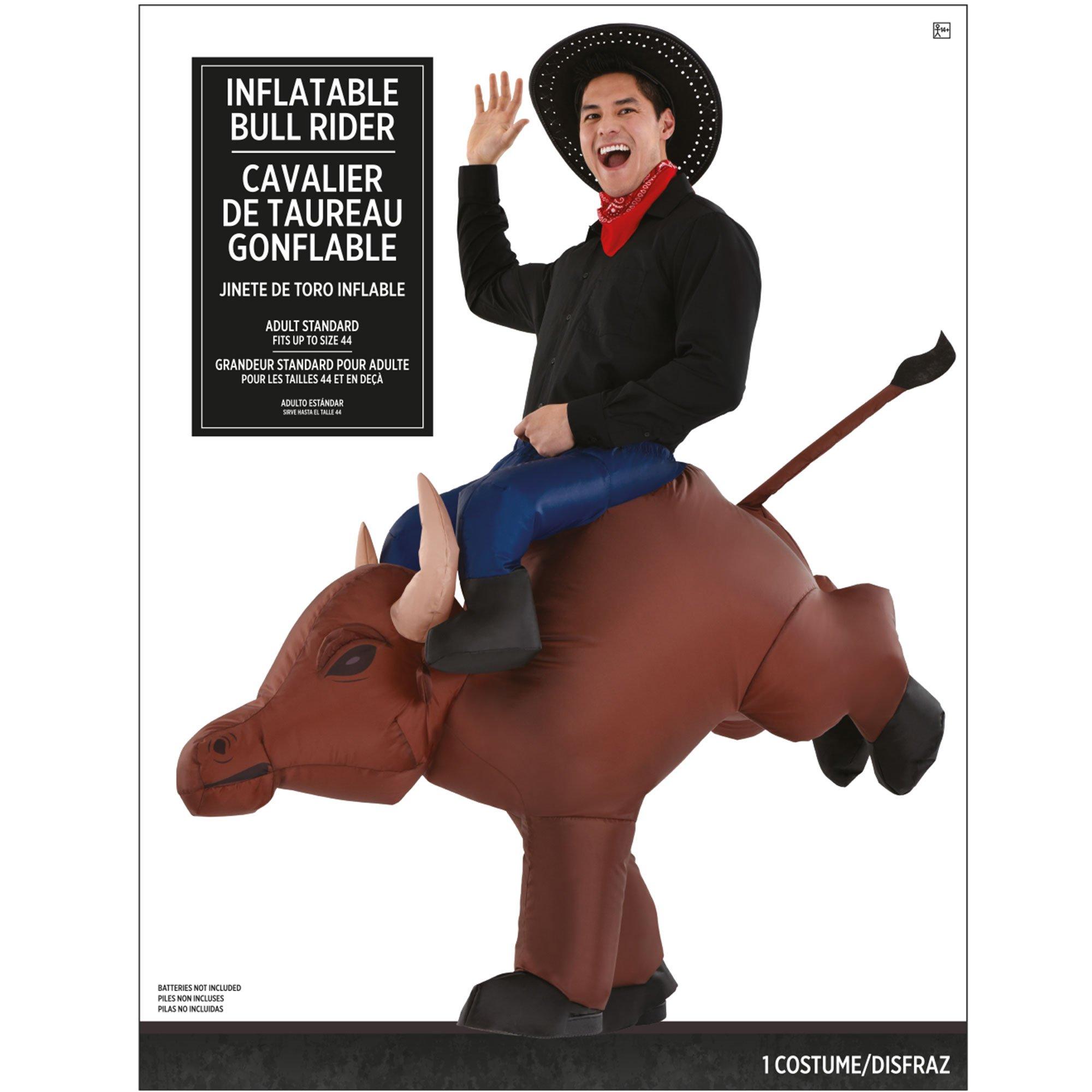 Adult Inflatable Bull Rider Costume