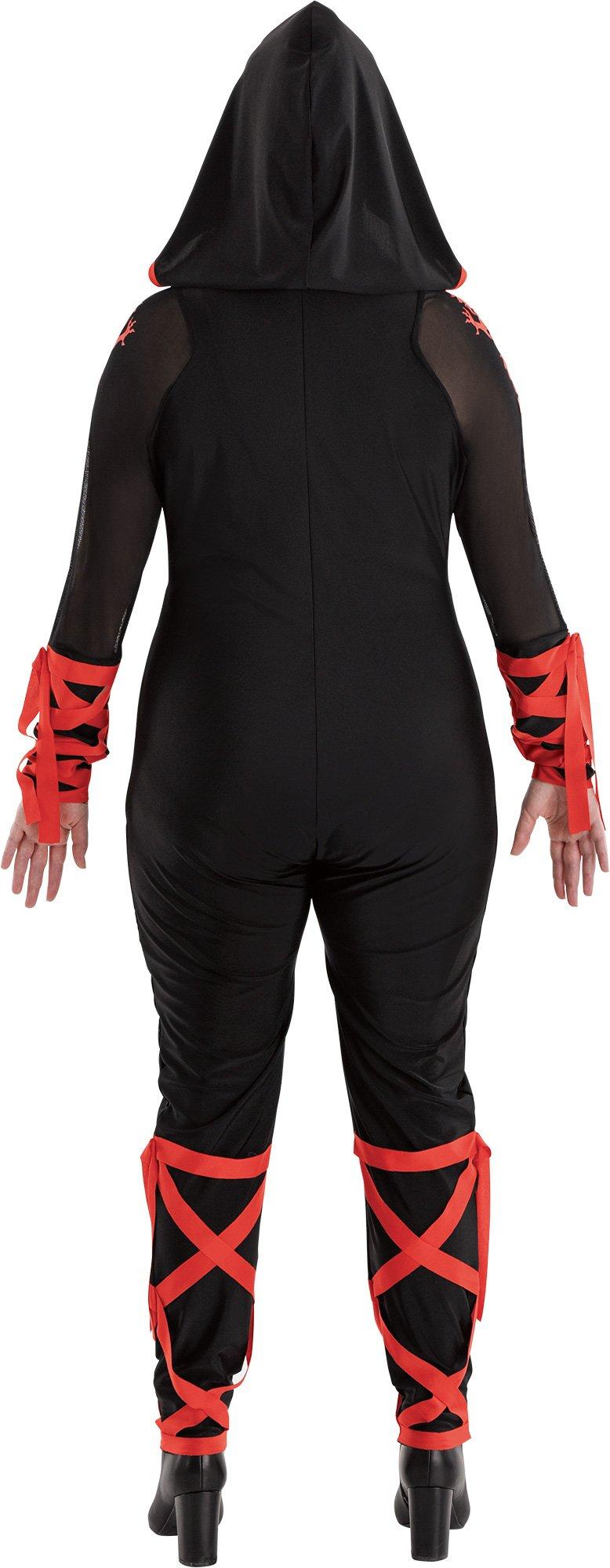 Women's Ninja Assassin Plus Size Costume