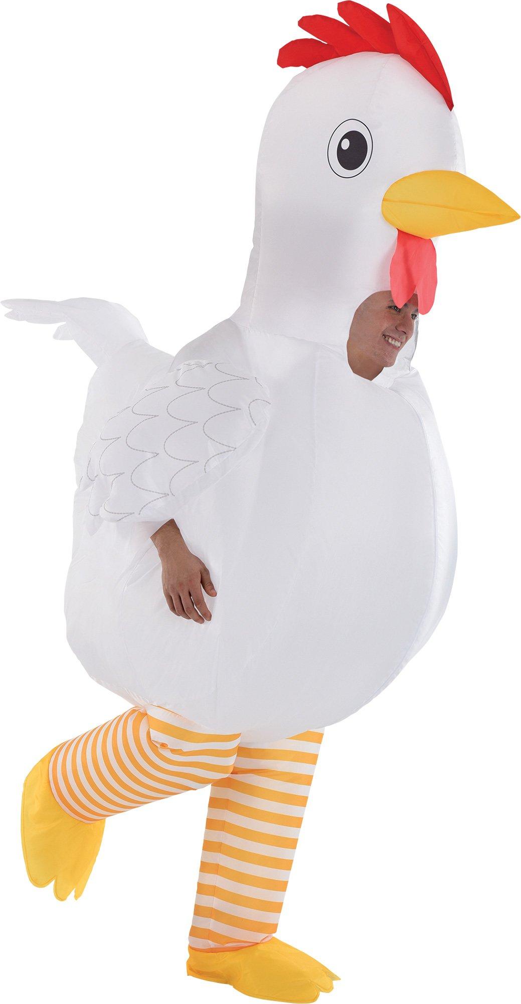 Adult Inflatable Chicken Costume | Party City