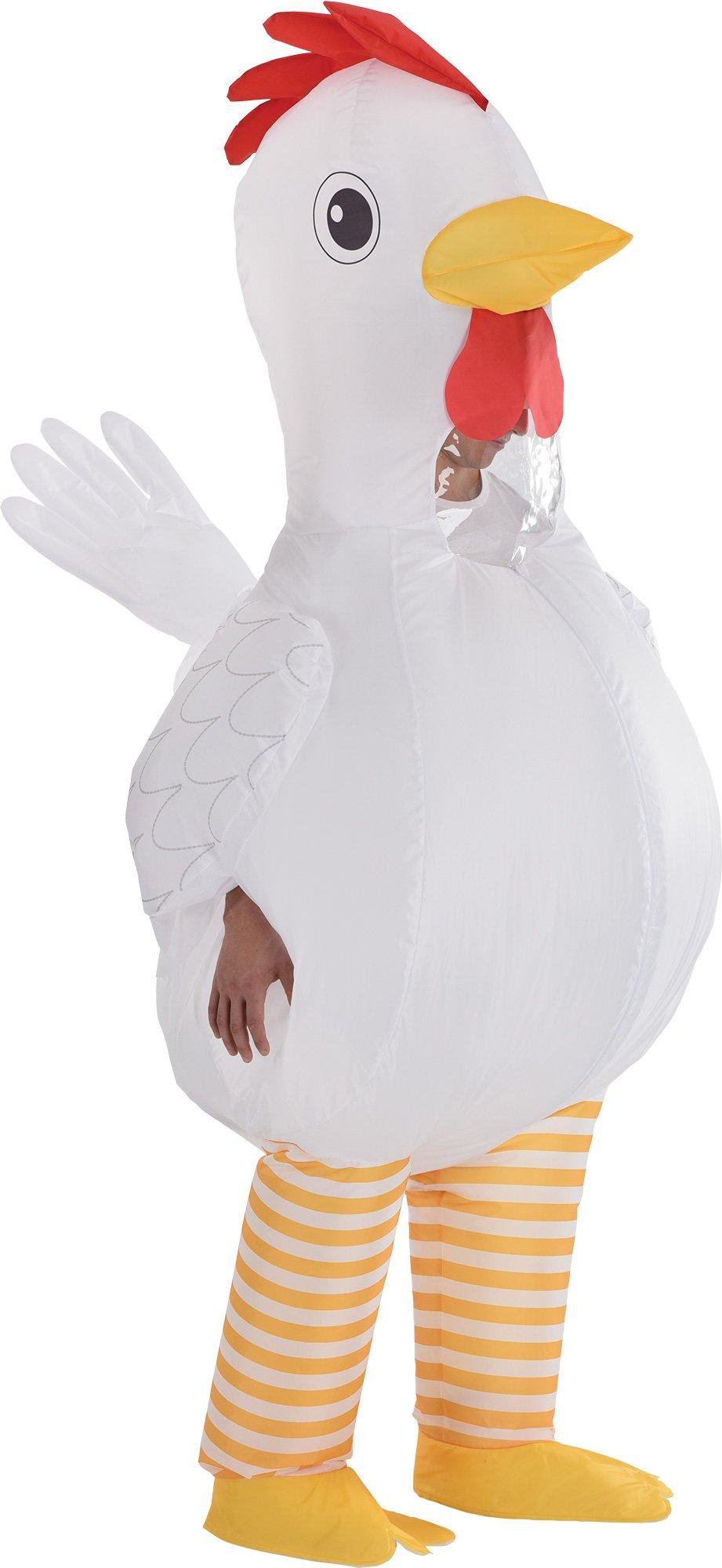 Adult Inflatable Chicken Costume | Party City