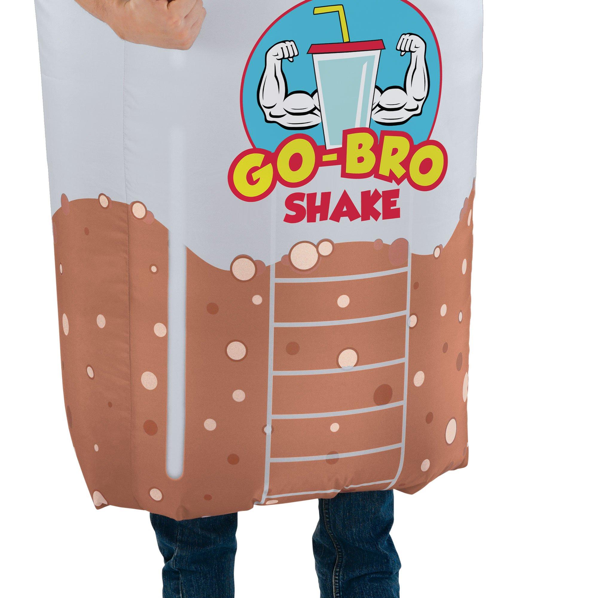 Adult Inflatable GoBro Protein Shake Costume Party City