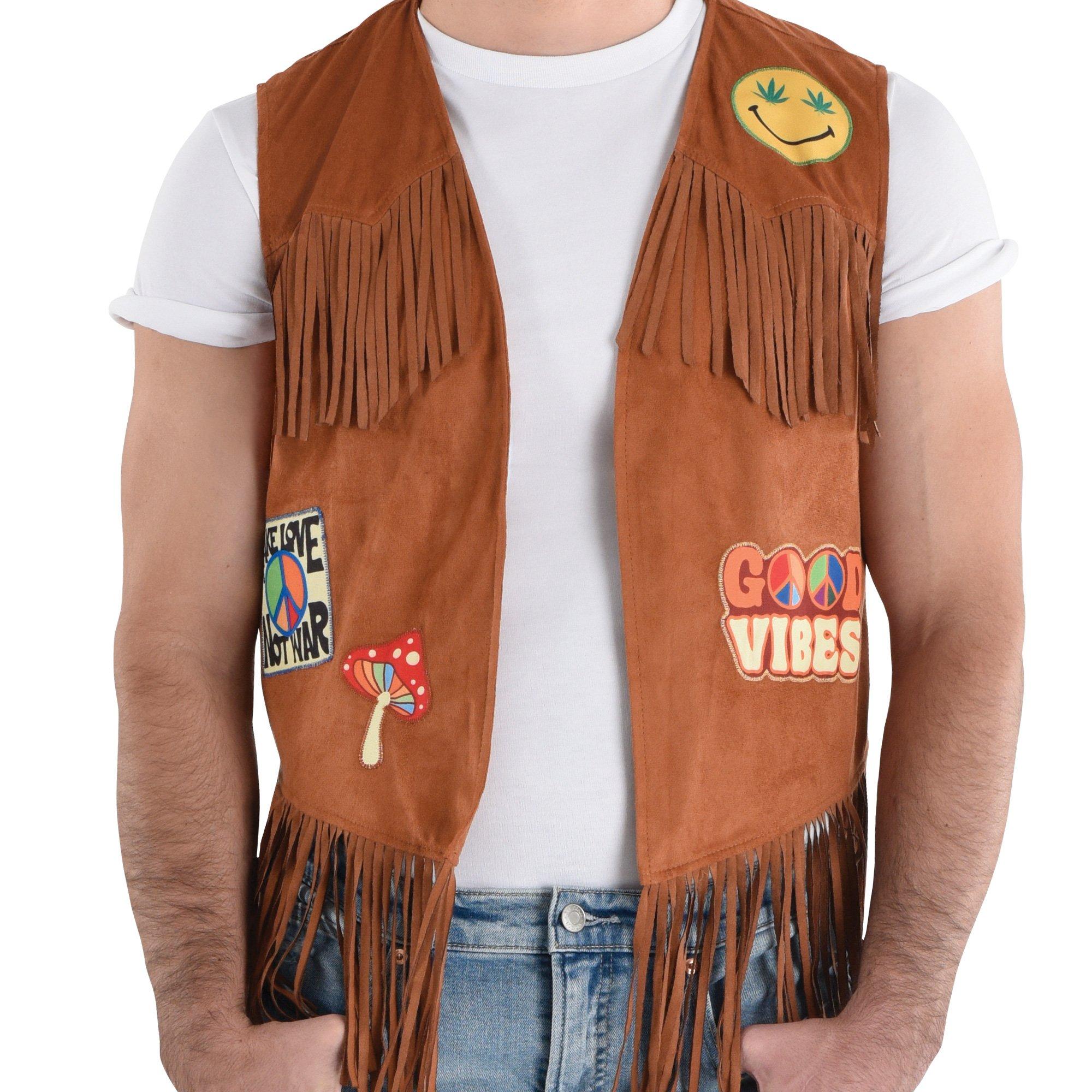 Cowboy Vest Suede Look, Buy costume accessories