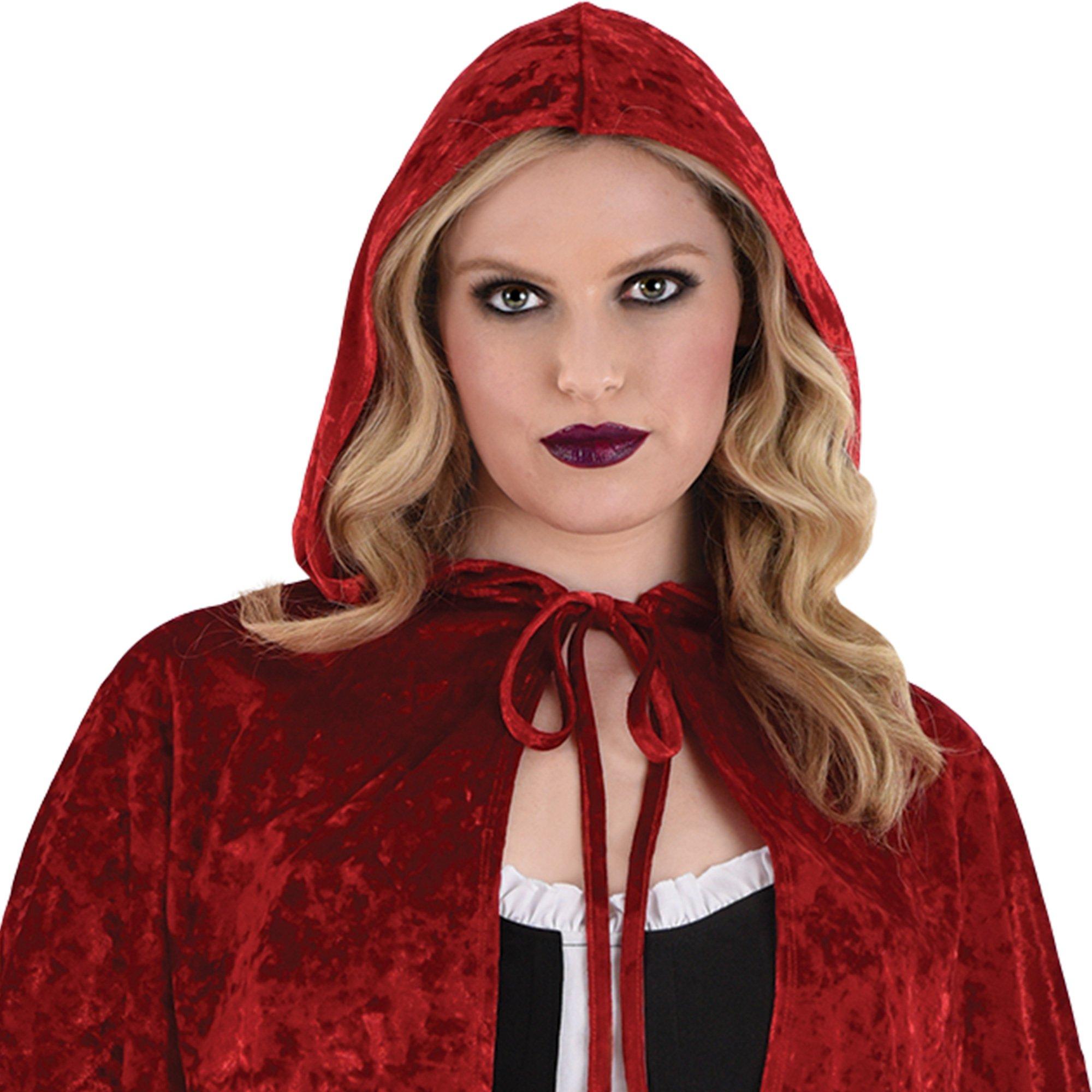 Adult Rebel Riding Hood Plus Size Costume