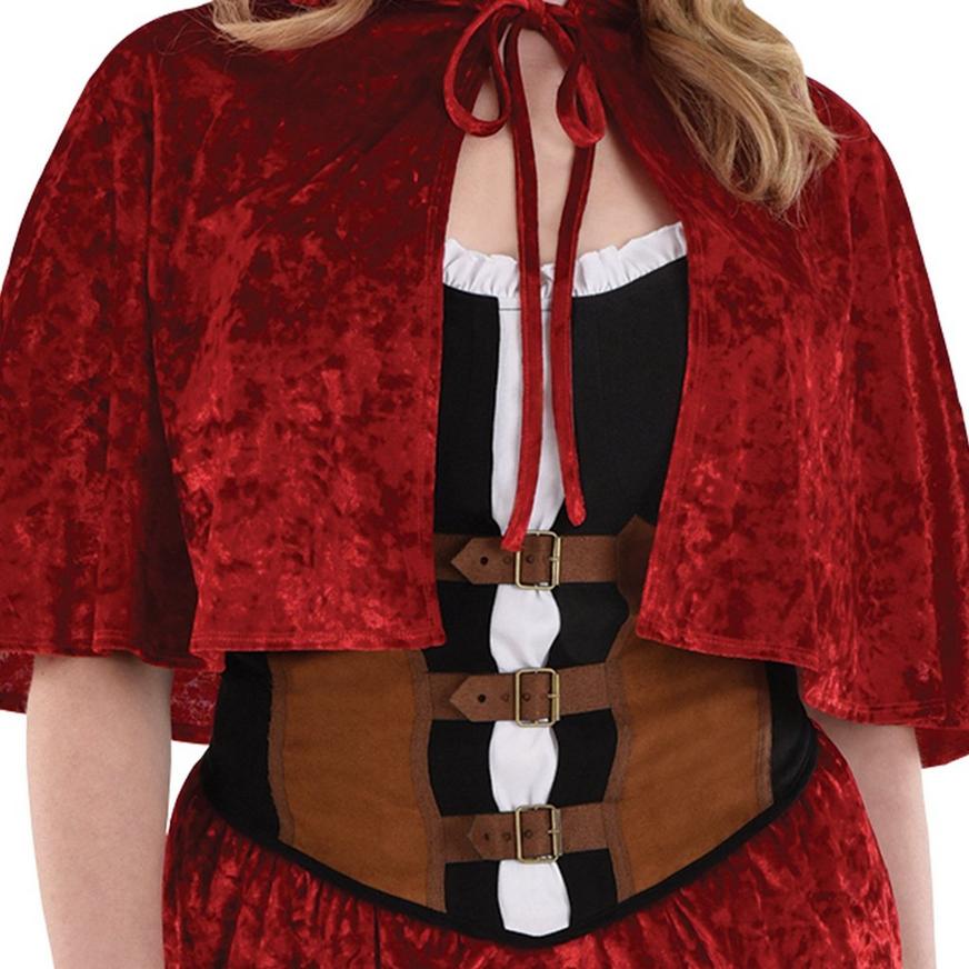 Adult Rebel Riding Hood Plus Size Costume | Party City