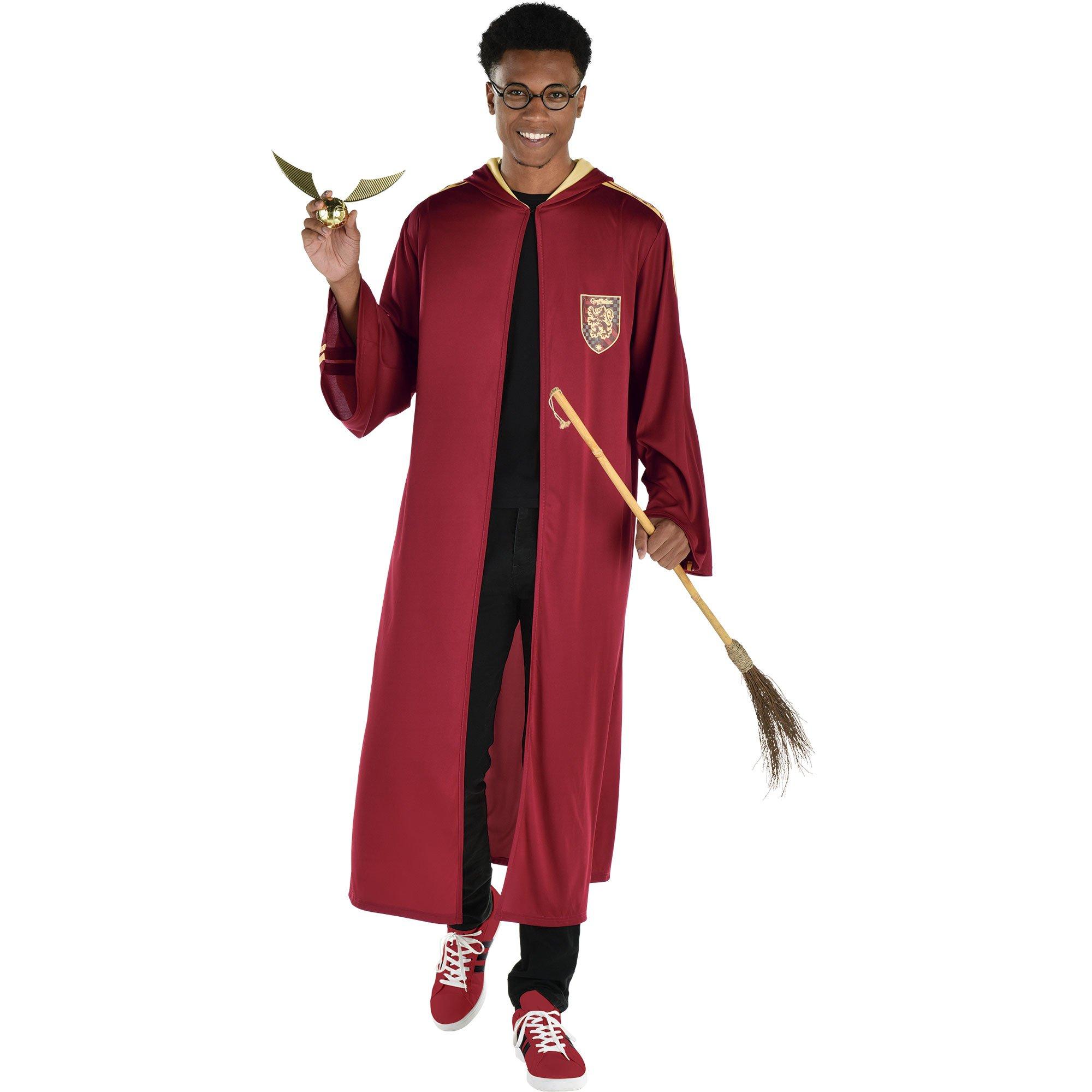 .com: Party City Slytherin Robe Halloween Costume for Adults