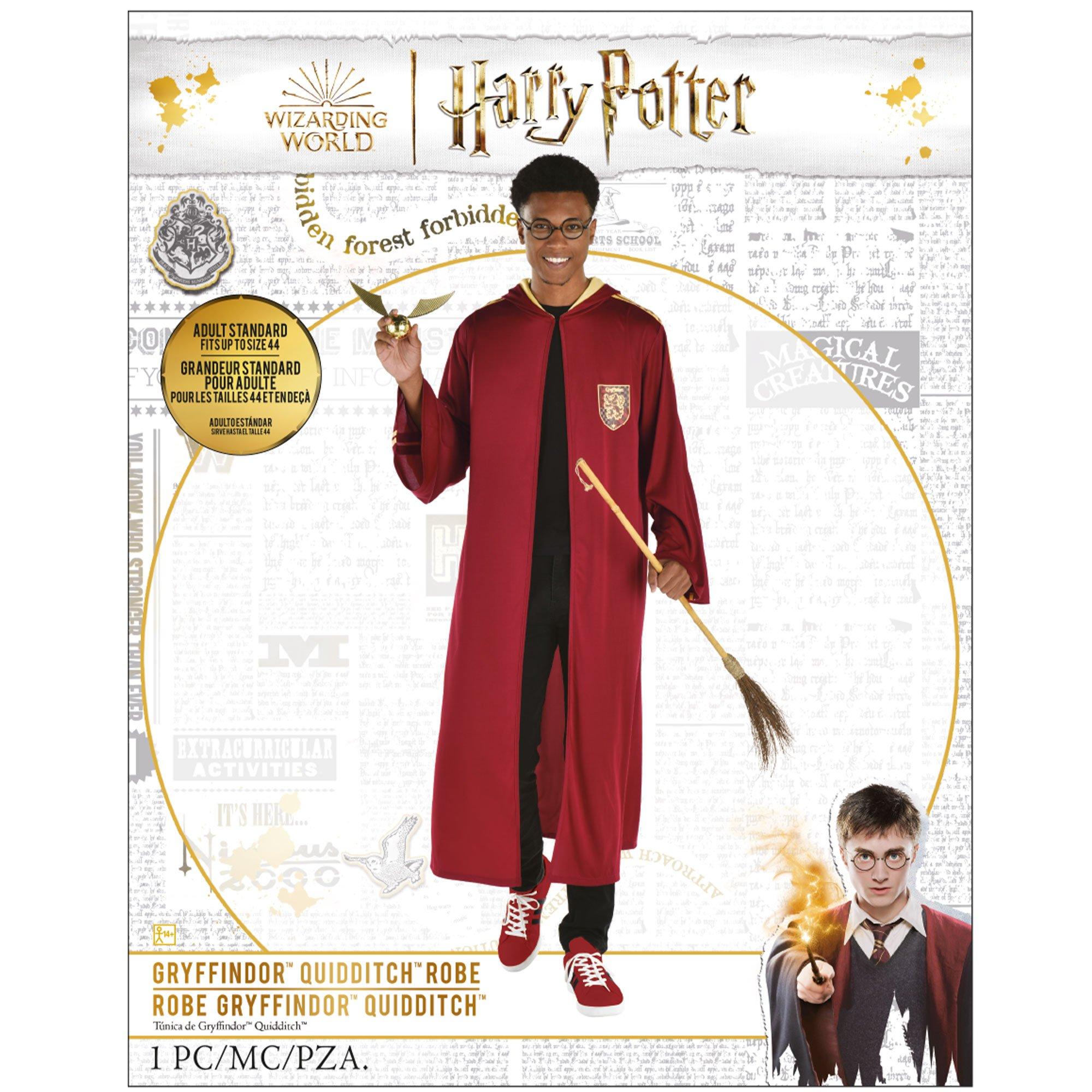 Harry Potter: Costume Adulto Slytherin Quidditch Robe S/Standard