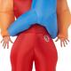 Kids' Inflatable Hugger Mugger Masked Wrestler Costume