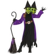 Kids' Two-Headed Witch Costume