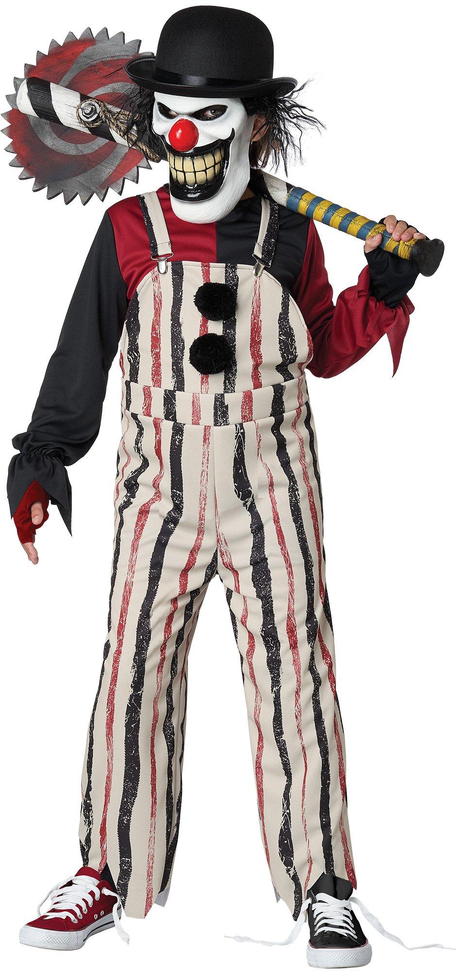 Kids' Carnival Creepster Clown Costume