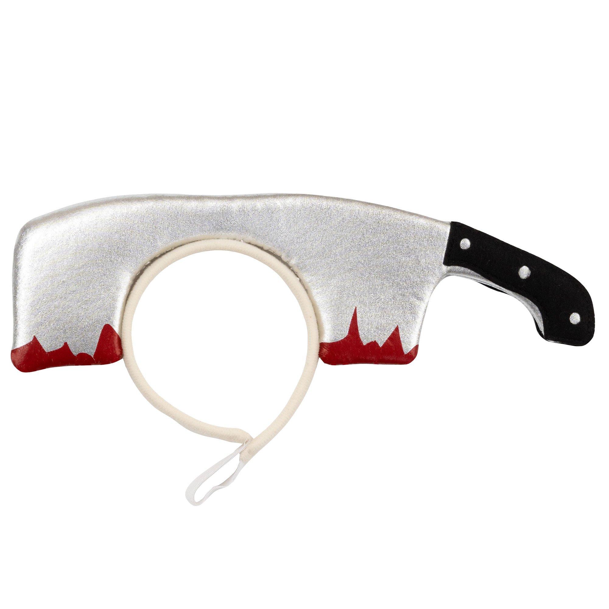 Bloody Butcher Knife Pet Headband