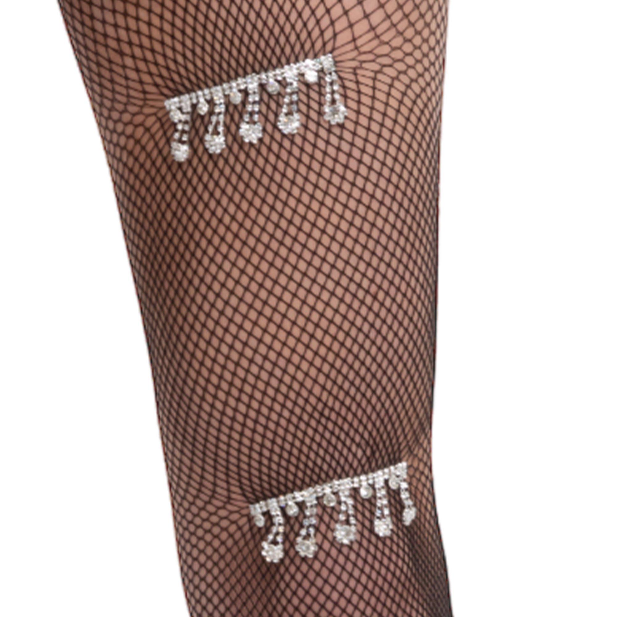 PartyCity Adult Rhinestone Fishnet Pantyhose | Hamilton Place