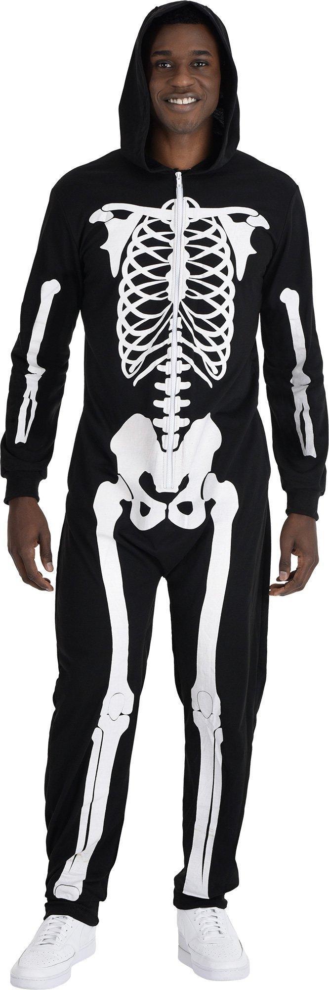 Skeleton onesie with hood new arrivals