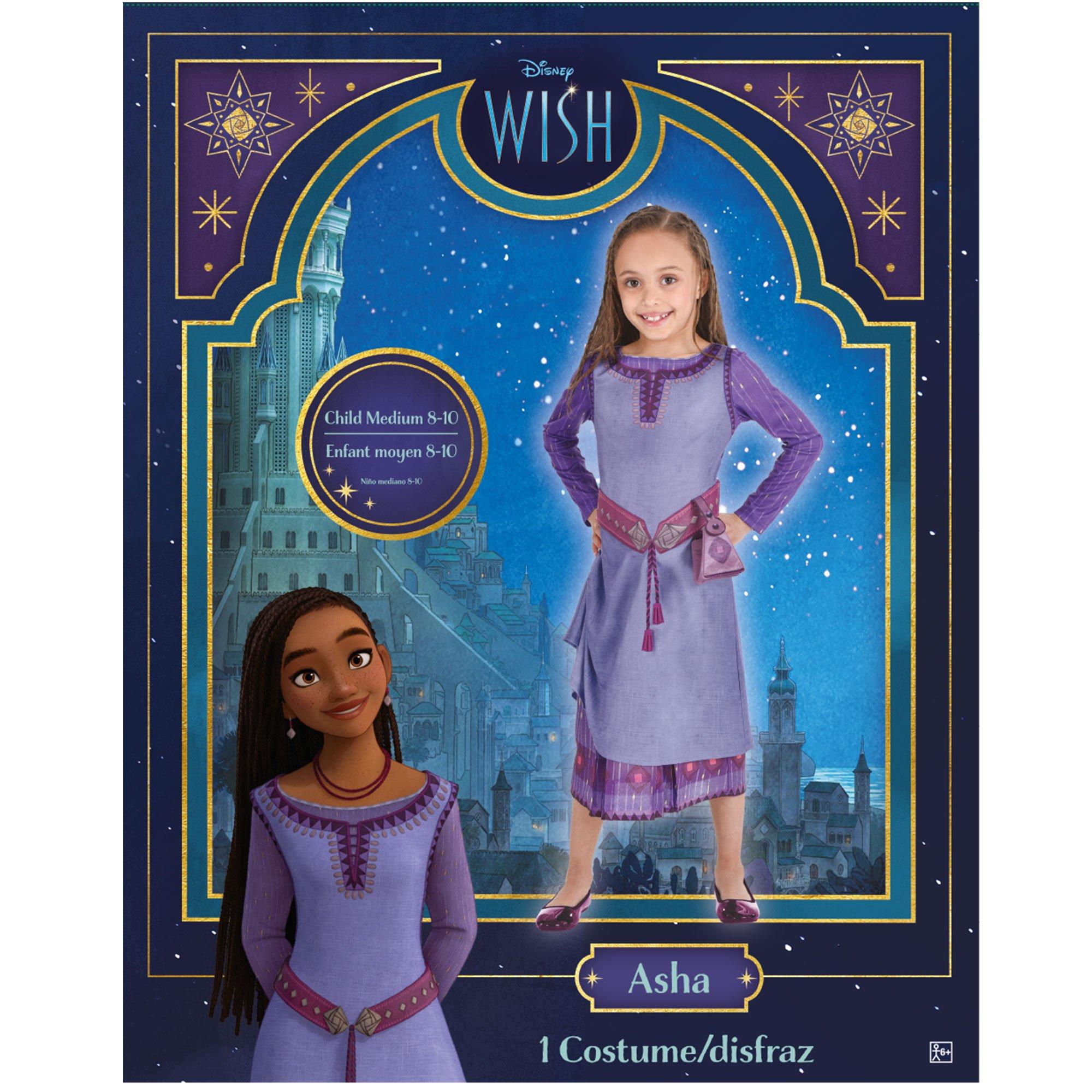 Disney Wish - Déguisement Asha 5-6 ans