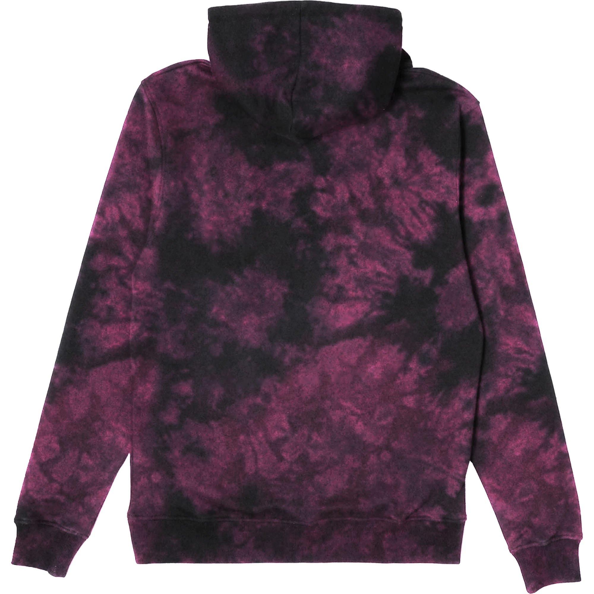 Breast Cancer Awareness Dripping Jack-o'-Lantern Tie-Dye Hoodie