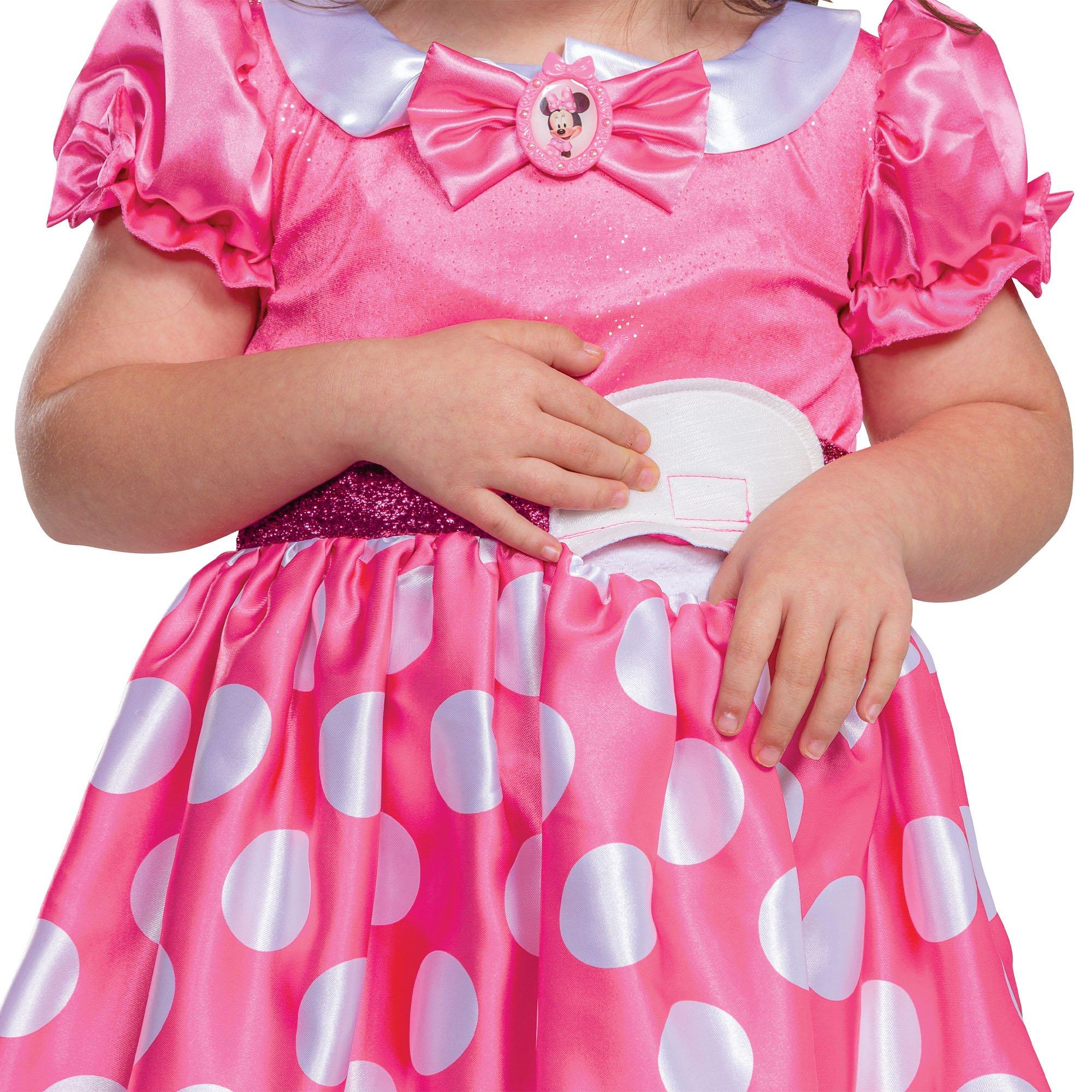 Kids' Pink Minnie Mouse Adaptive Costume