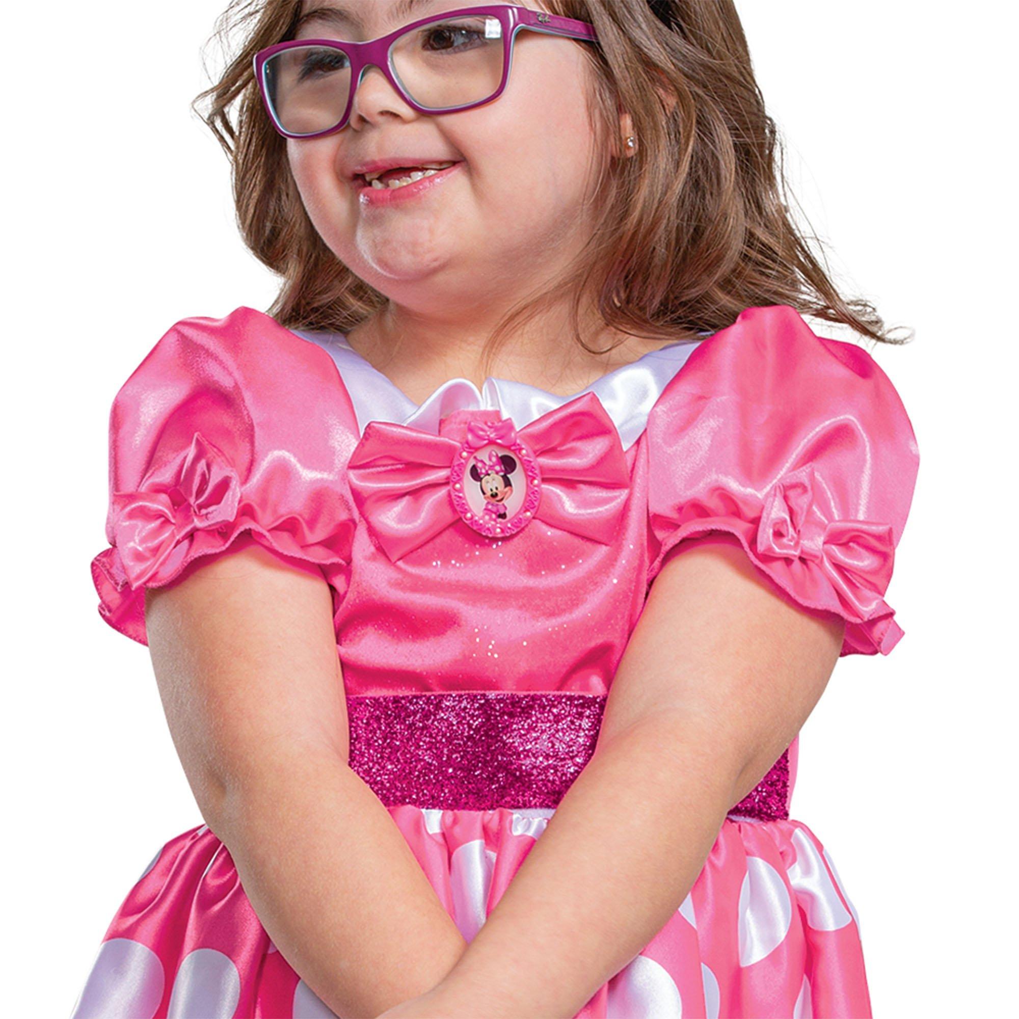 Kids' Pink Minnie Mouse Adaptive Costume