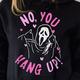 Adult No, You Hang Up Ghostface Black Cotton & Polyester Hoodie - Scream