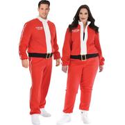 Adult Santa Tracksuit Plus Size Costume