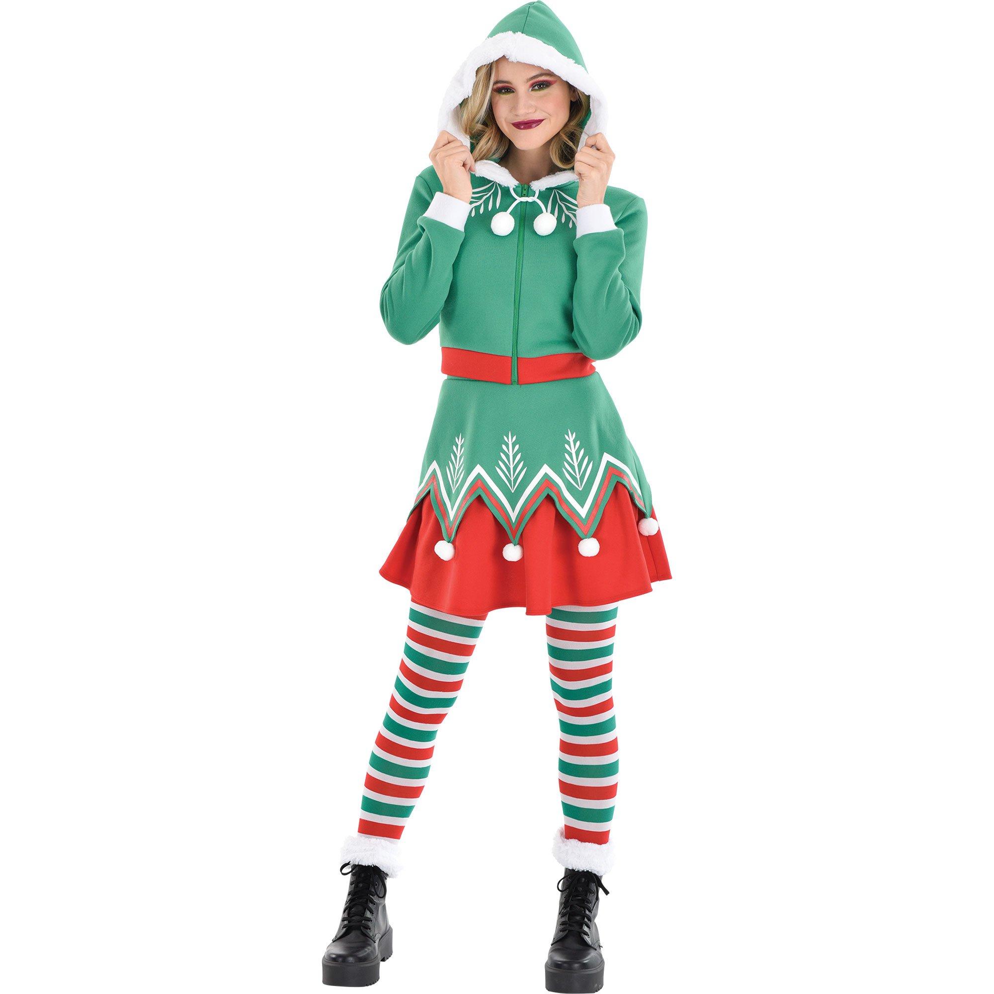 Adult Sassy Elf Costume | Party City