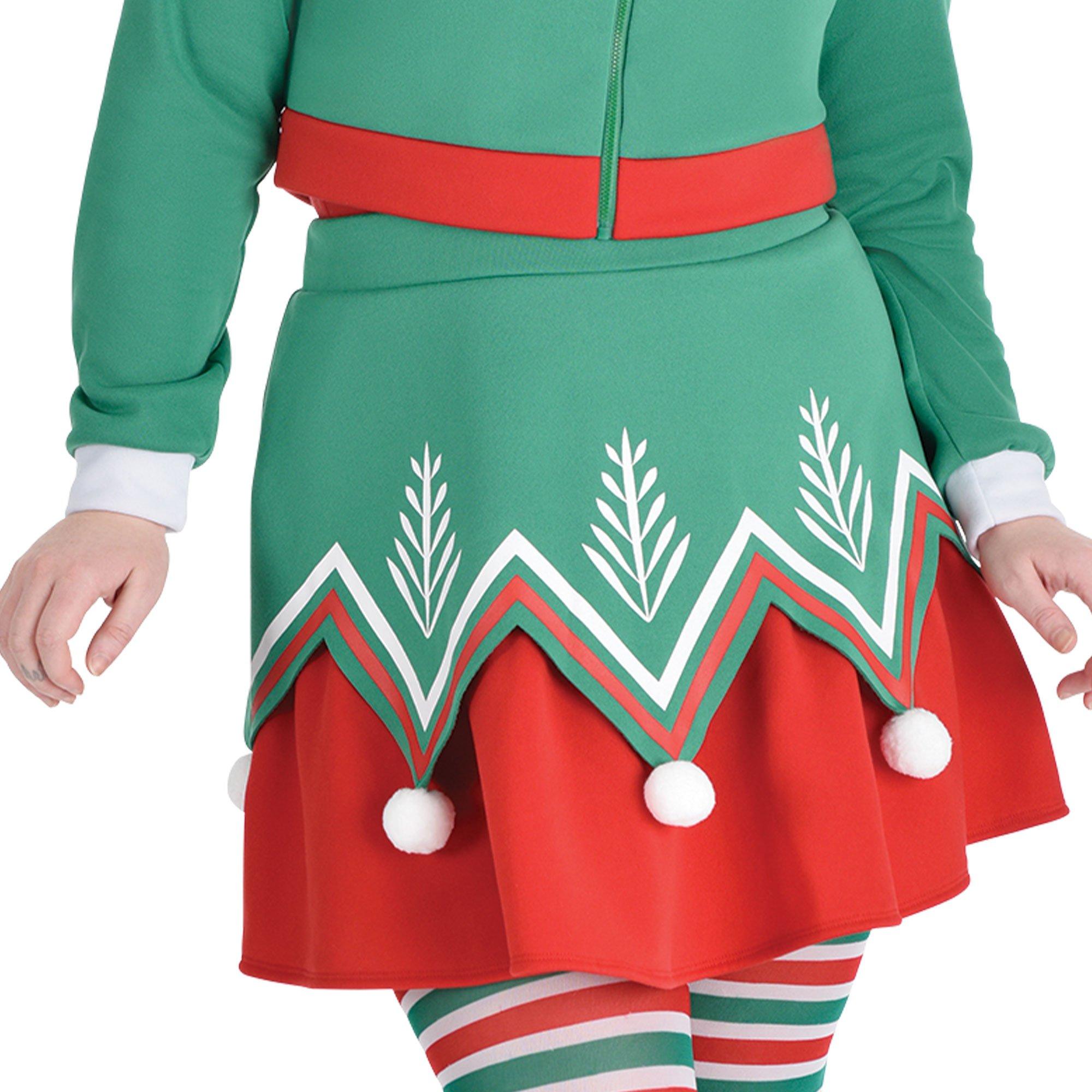 Adult Sassy Elf Plus Size Costume