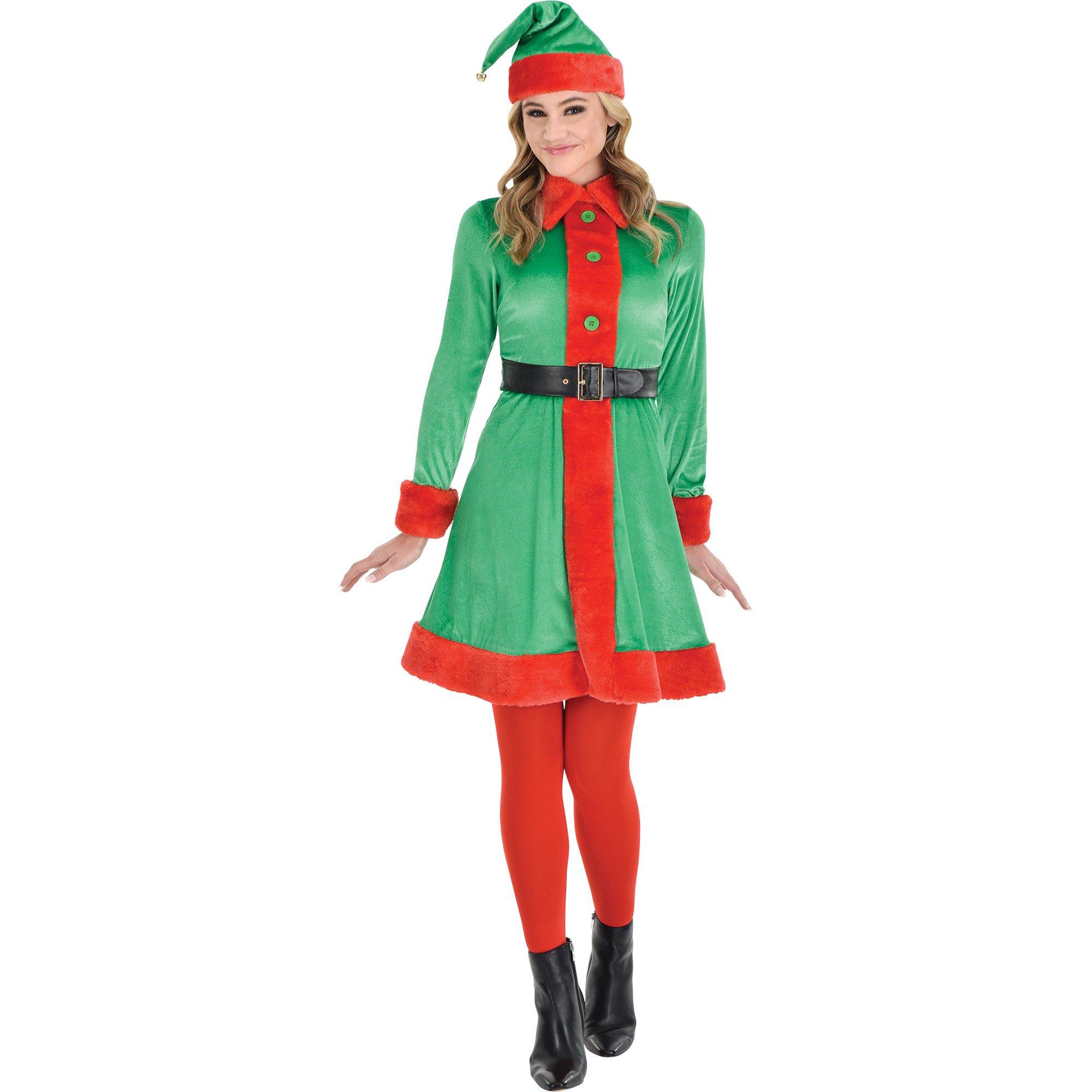 Adult North Pole Gal Elf Costume