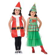 Kids' Santa Tree Transforming 2-in-1 Costume
