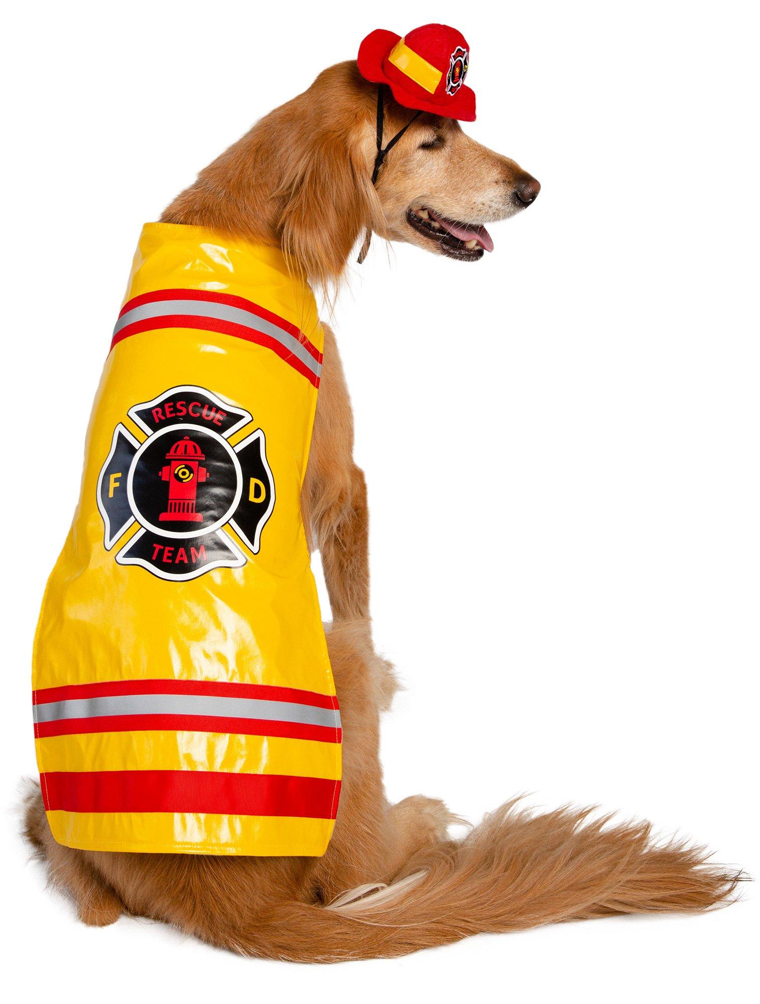 Dog Firefighter Costume
 Firefighter Dog Costume
