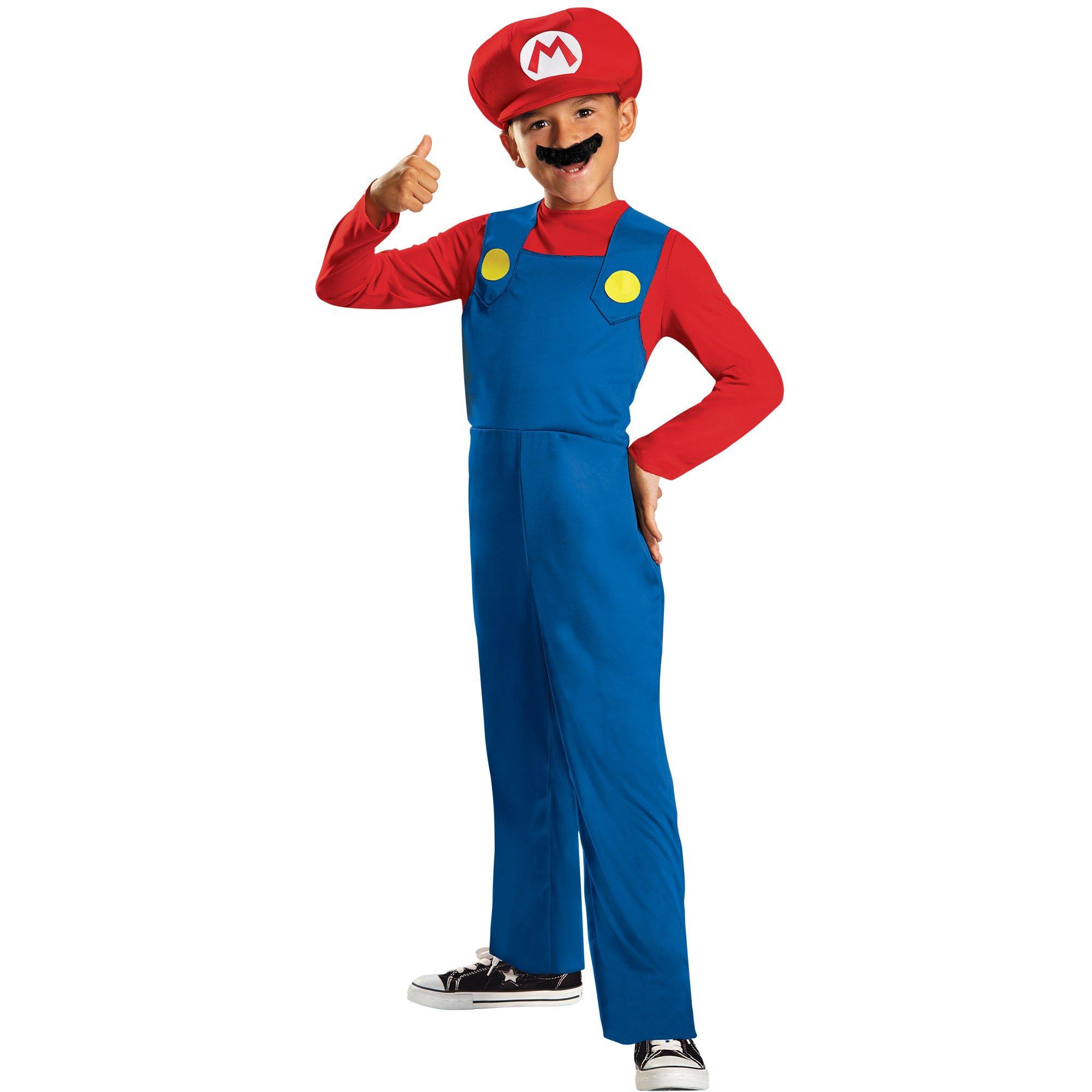 Kids' Mario Classic Costume - Nintendo Super Mario Bros.