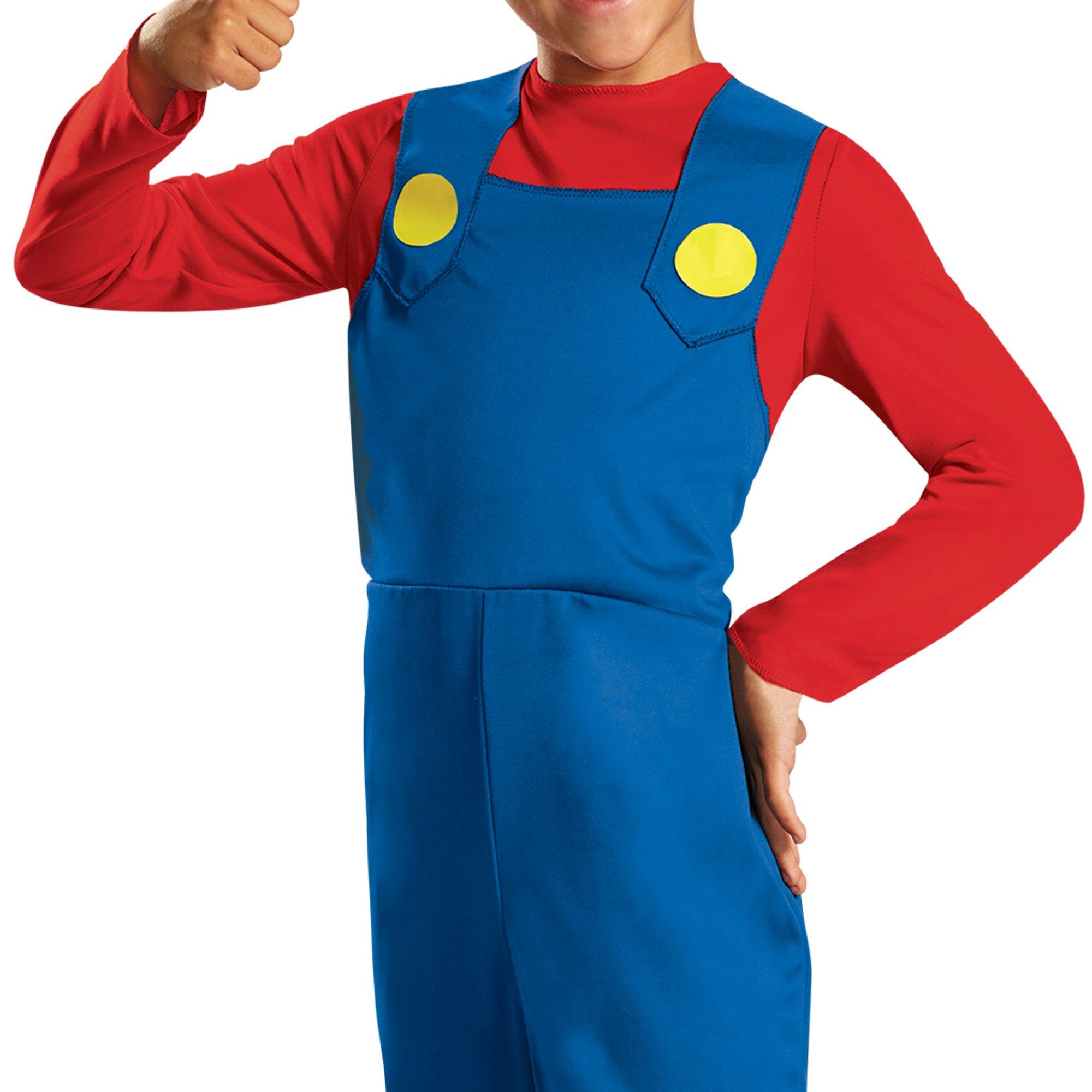 Kids' Mario Classic Costume - Nintendo Super Mario Bros. | Party City