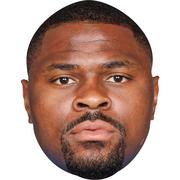 NFL Los Angeles Chargers Khalil Mack Cardboard Big Head, 24in