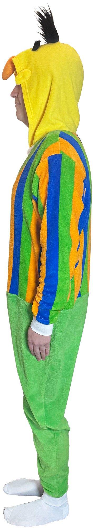 Adult Bert One Piece Zipster Costume - Sesame Street