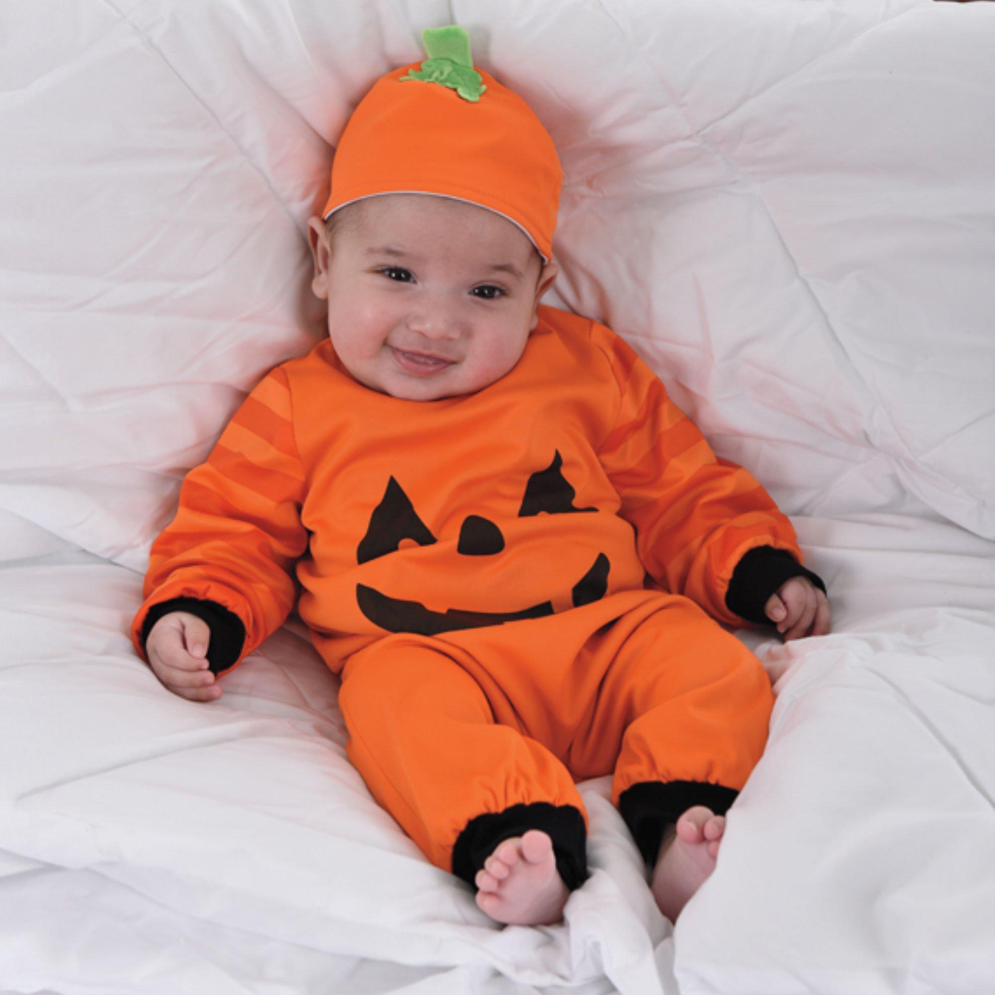 Baby Reversible Pumpkin & Skeleton Onesie Set