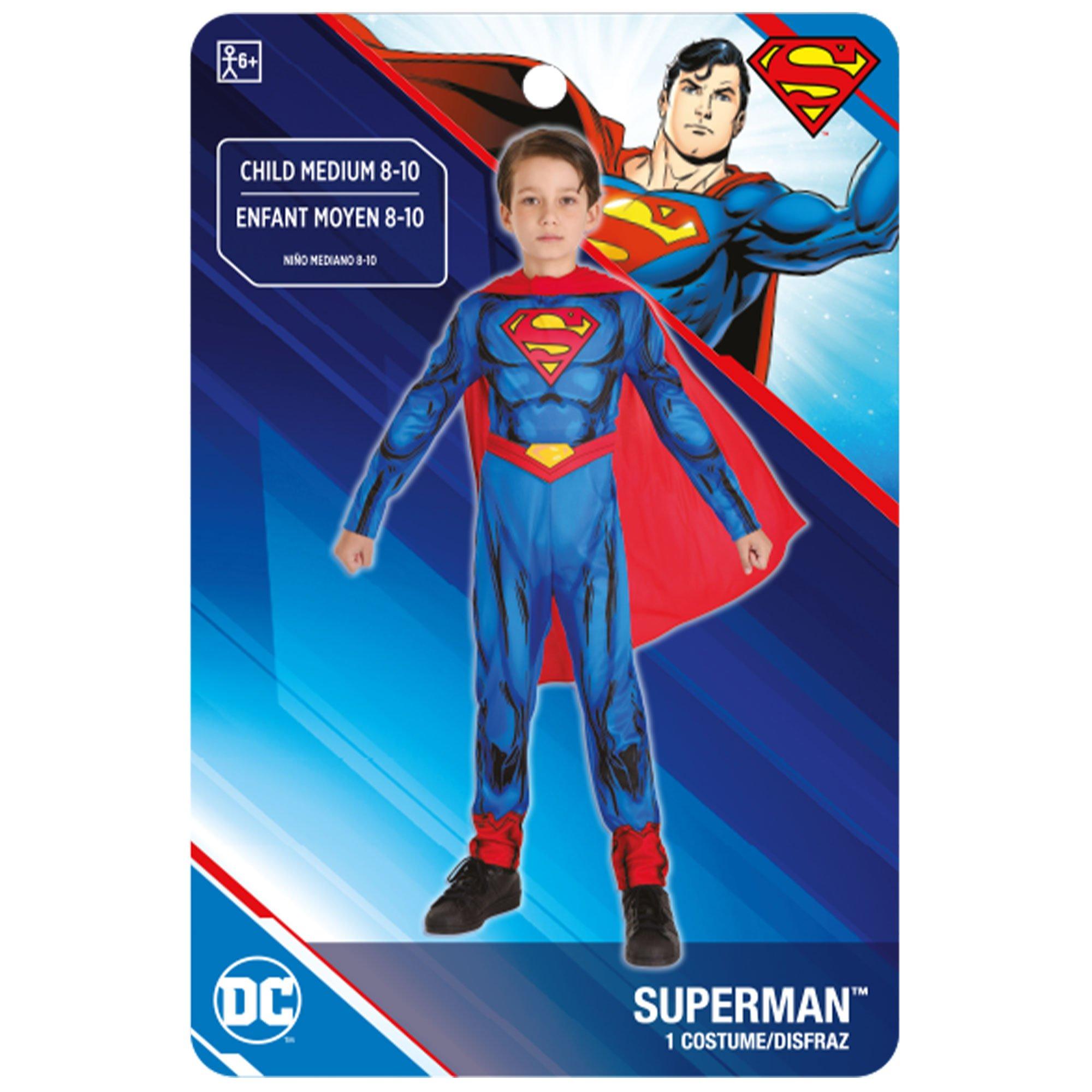 Kids' Superman Muscle Costume - DC Comics