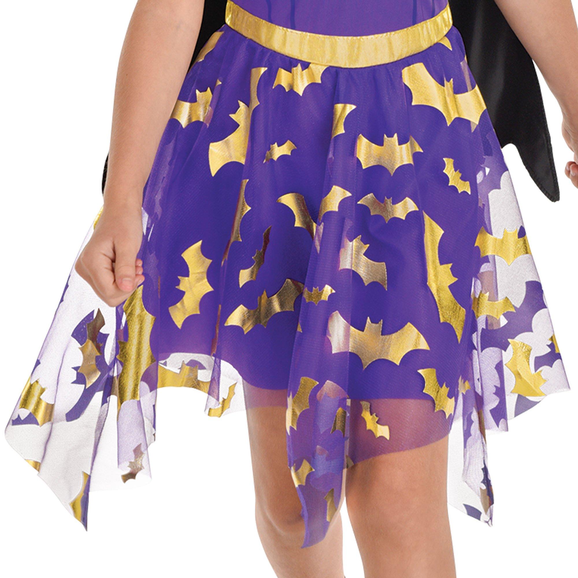 Kids' Glitter Batgirl Dress Costume - DC Comics