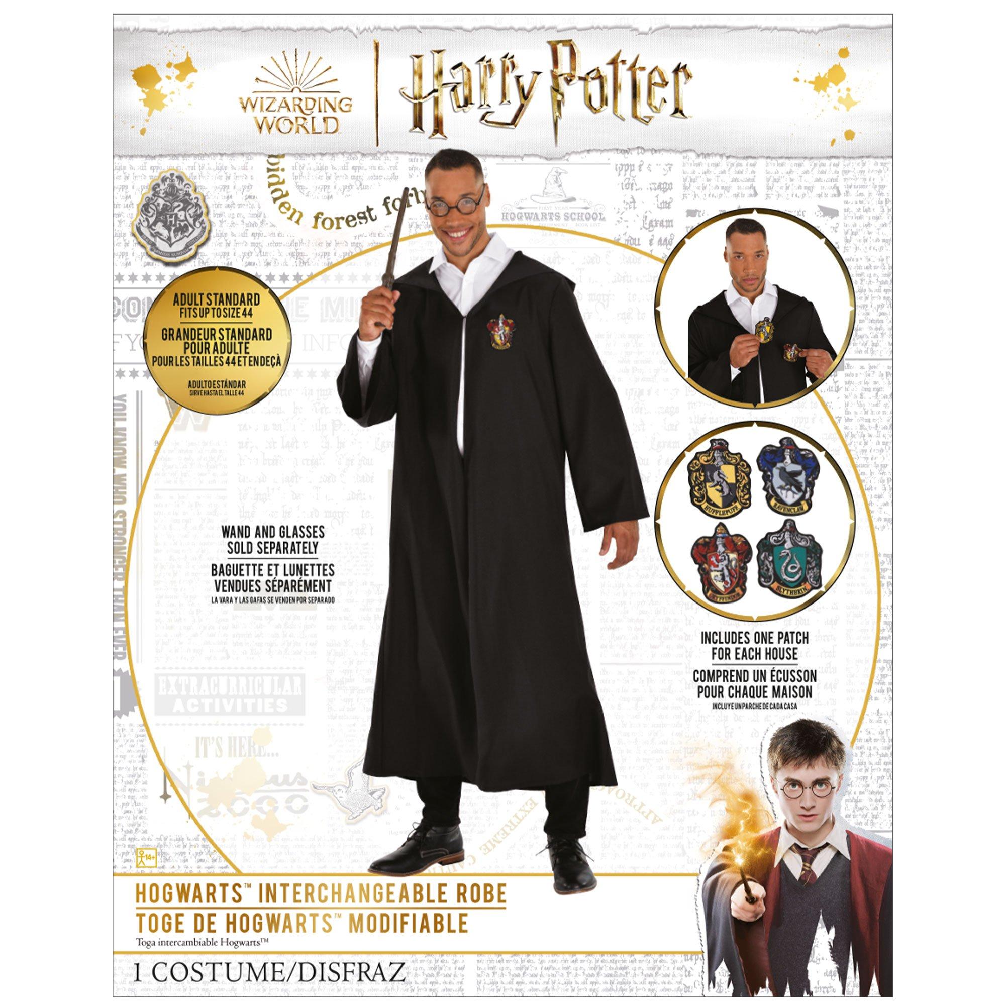 Adult Hogwarts Interchangeable House Robe - Harry Potter