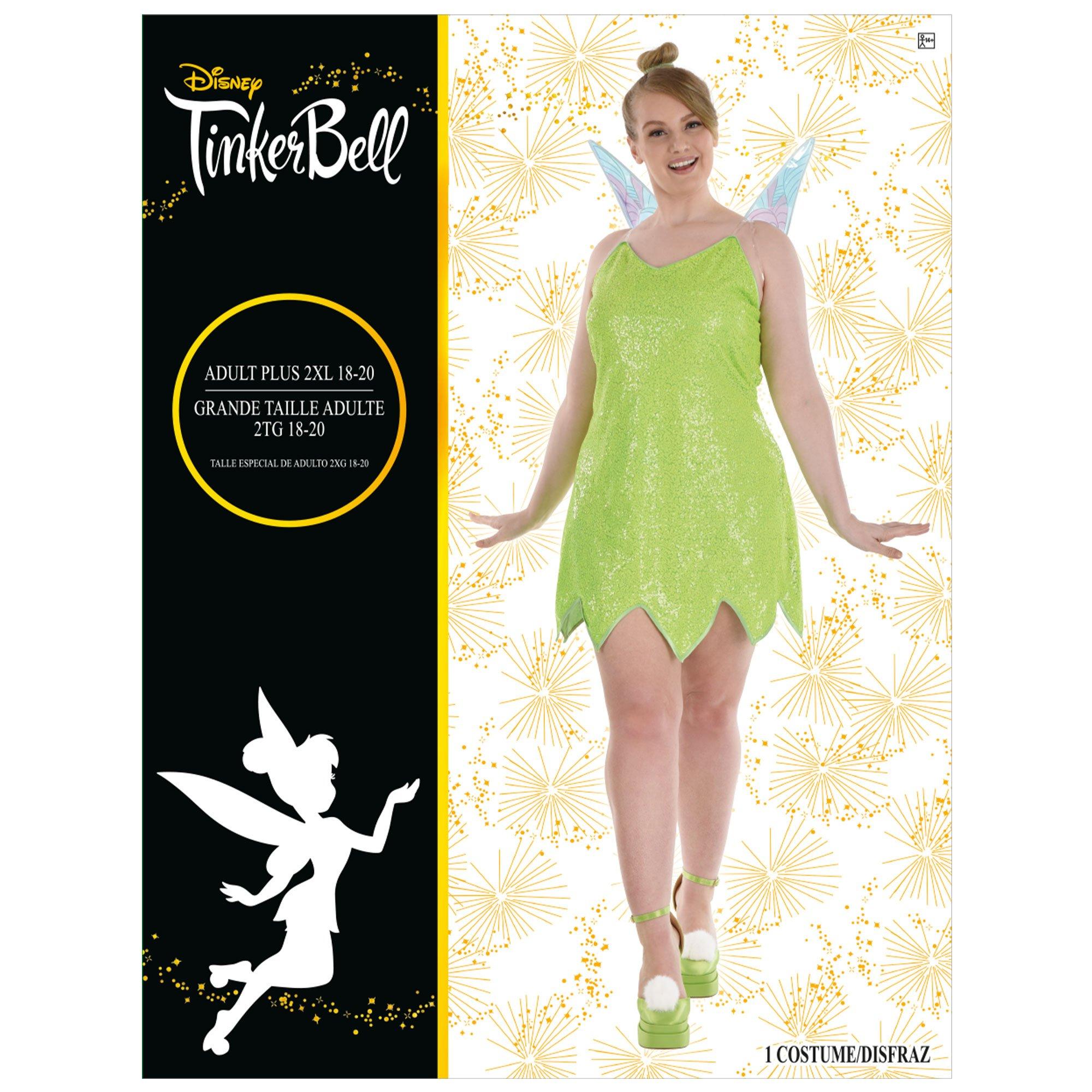 Adult Tinker Bell Plus Size Costume