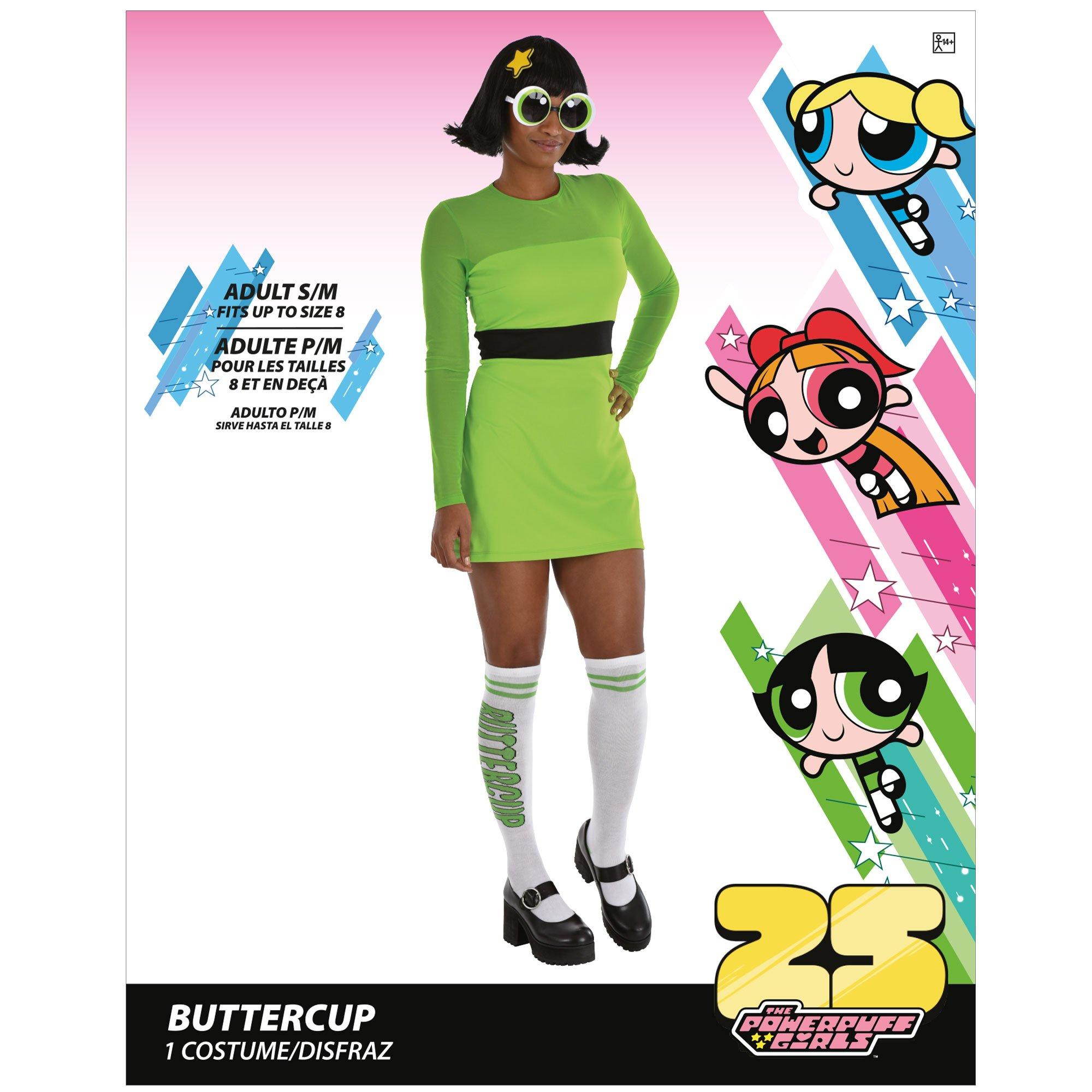 Adult Buttercup Costume - Powerpuff Girls