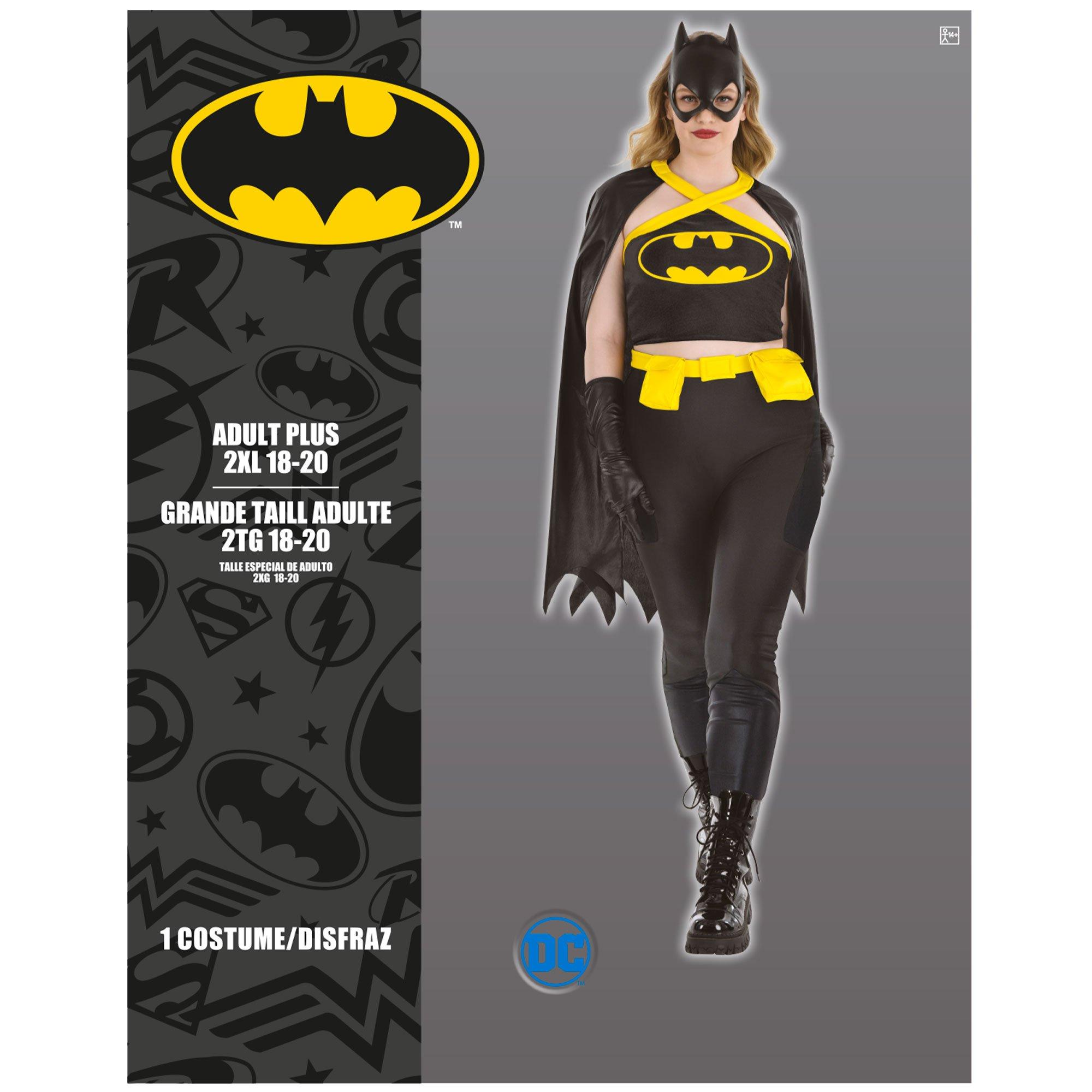 Adult Batman Plus Size Costume - DC Comics