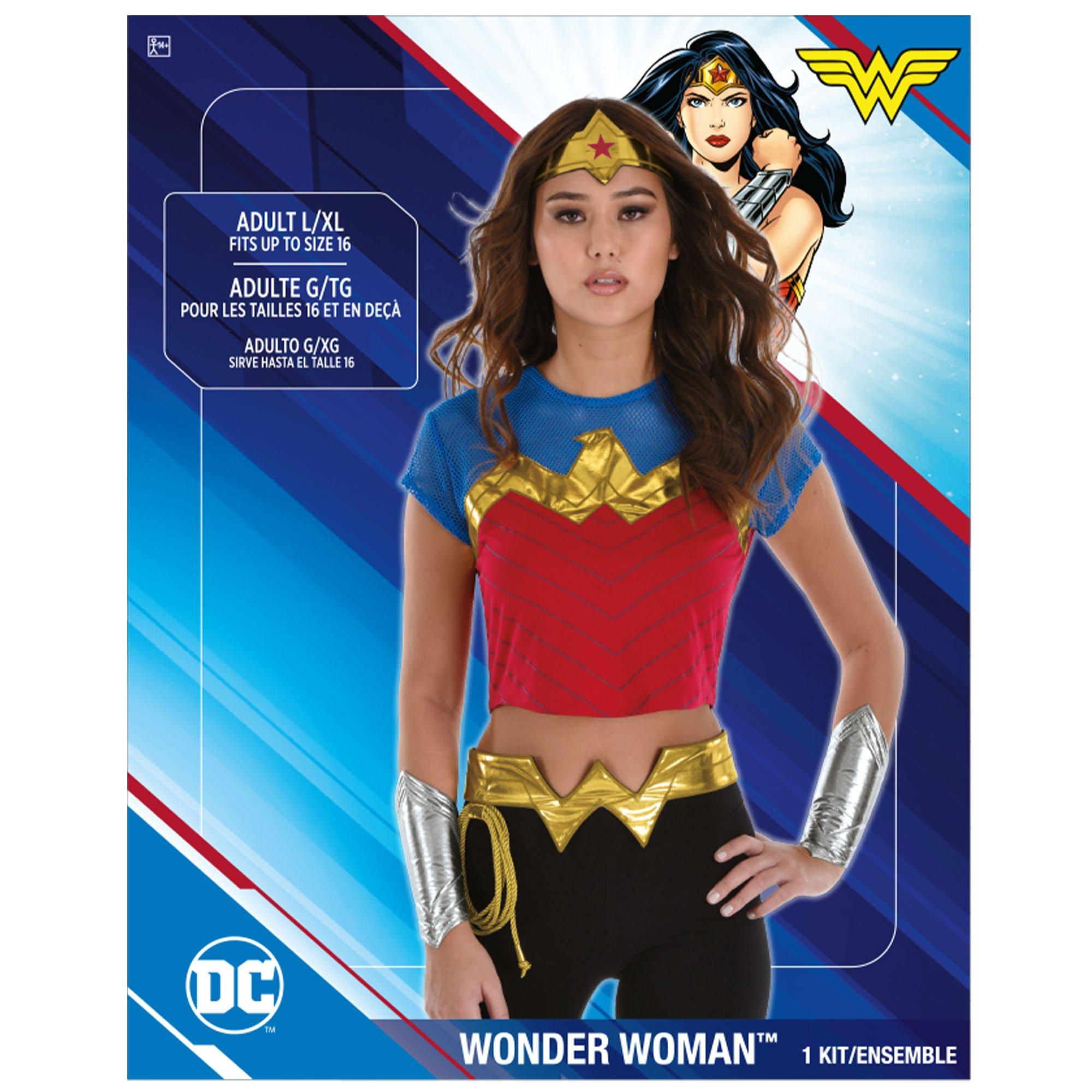 Adult Wonder Woman Costume Accessory Kit - DC Comics