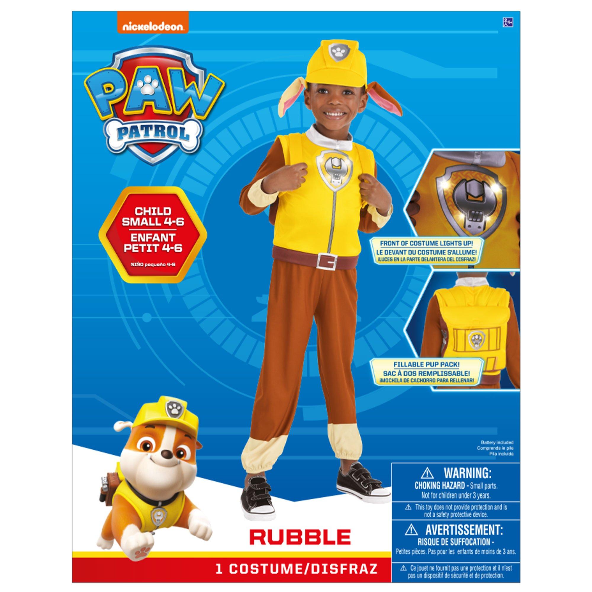 Kids' Rubble Costume - PAW Patrol