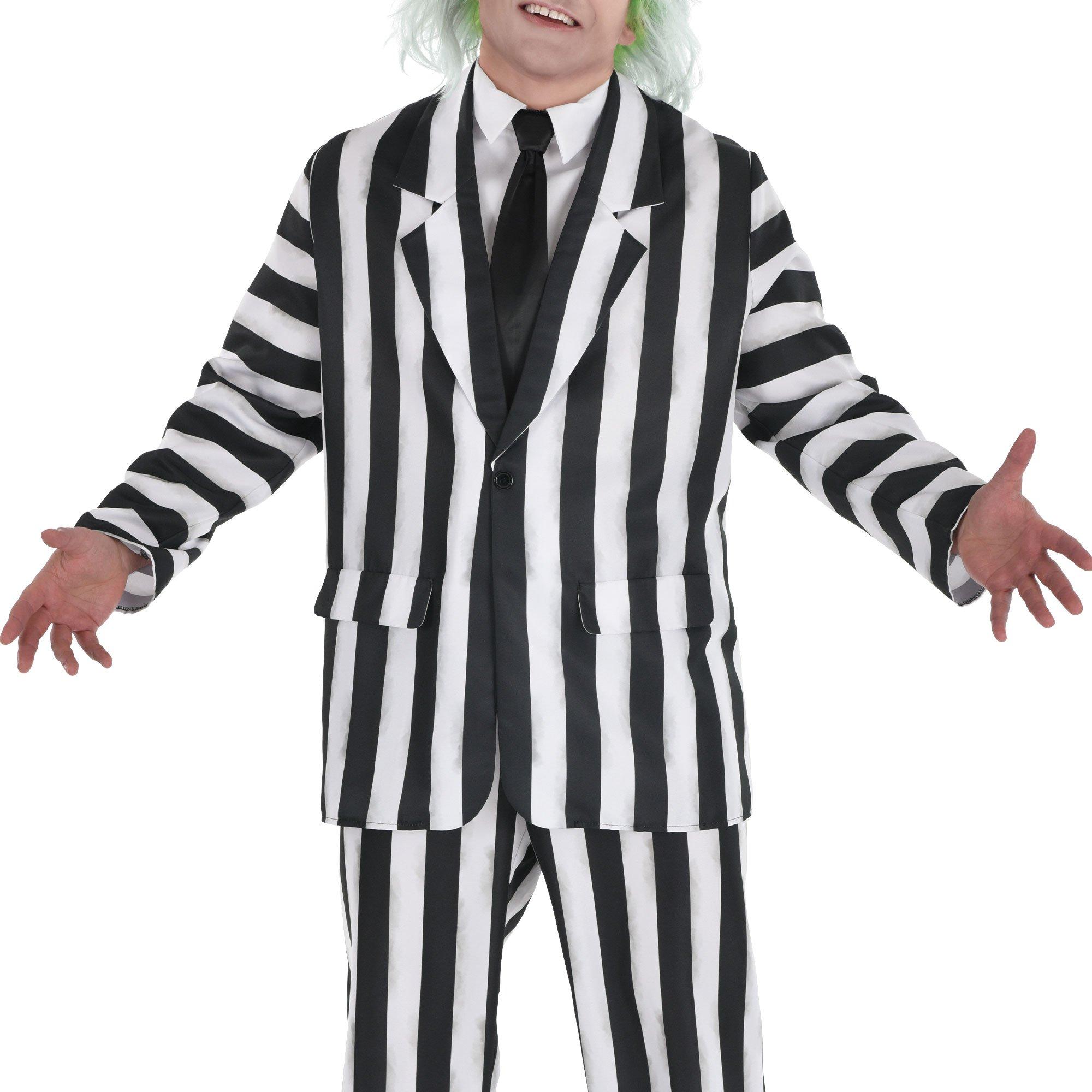 Adult Beetlejuice Plus Size Costume