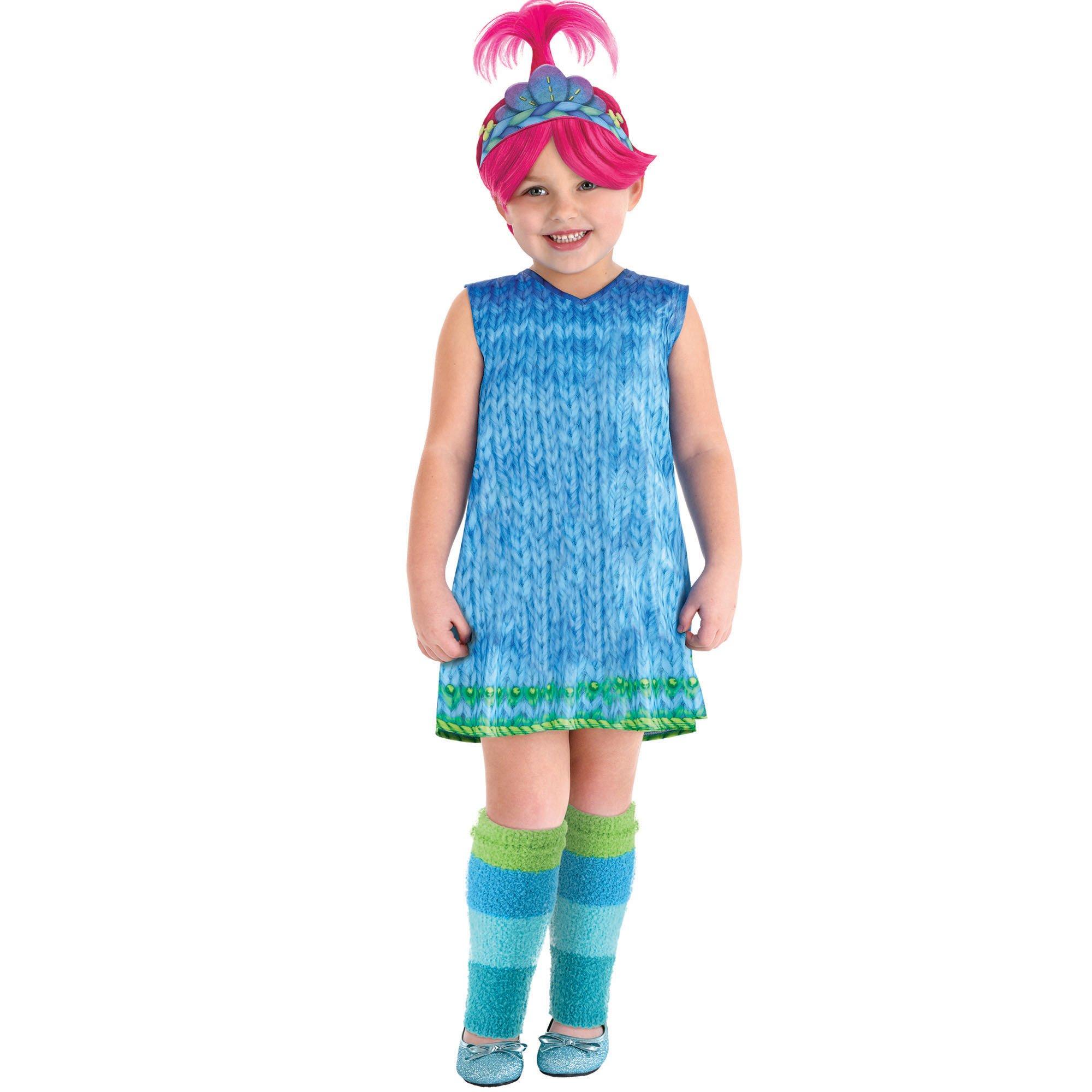 Kids' Poppy Costume - Trolls 3: Trolls Band Together