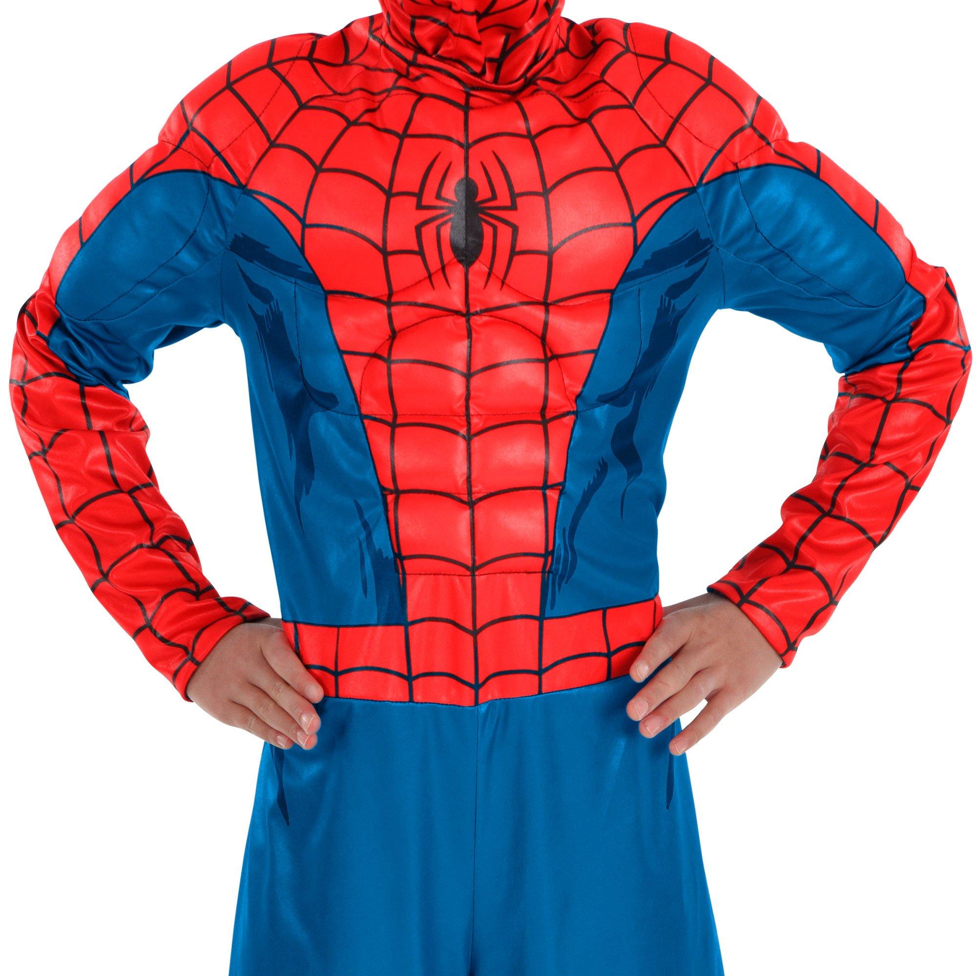 Kids' 2-in-1 Reversible Venom & Spider-Man Muscle Costume - Marvel