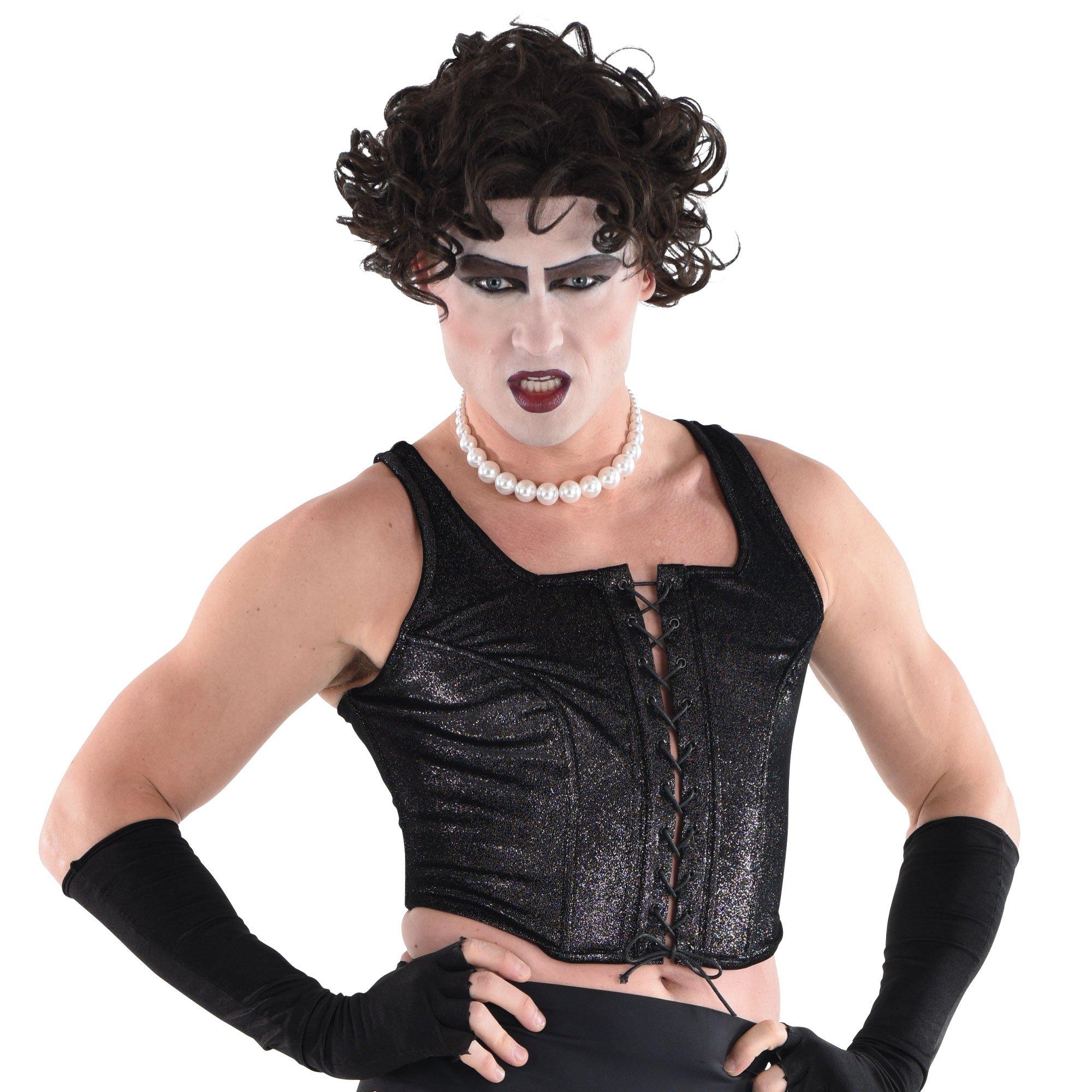 Adult Sequin Rocky Horror Plus Size Show Corset