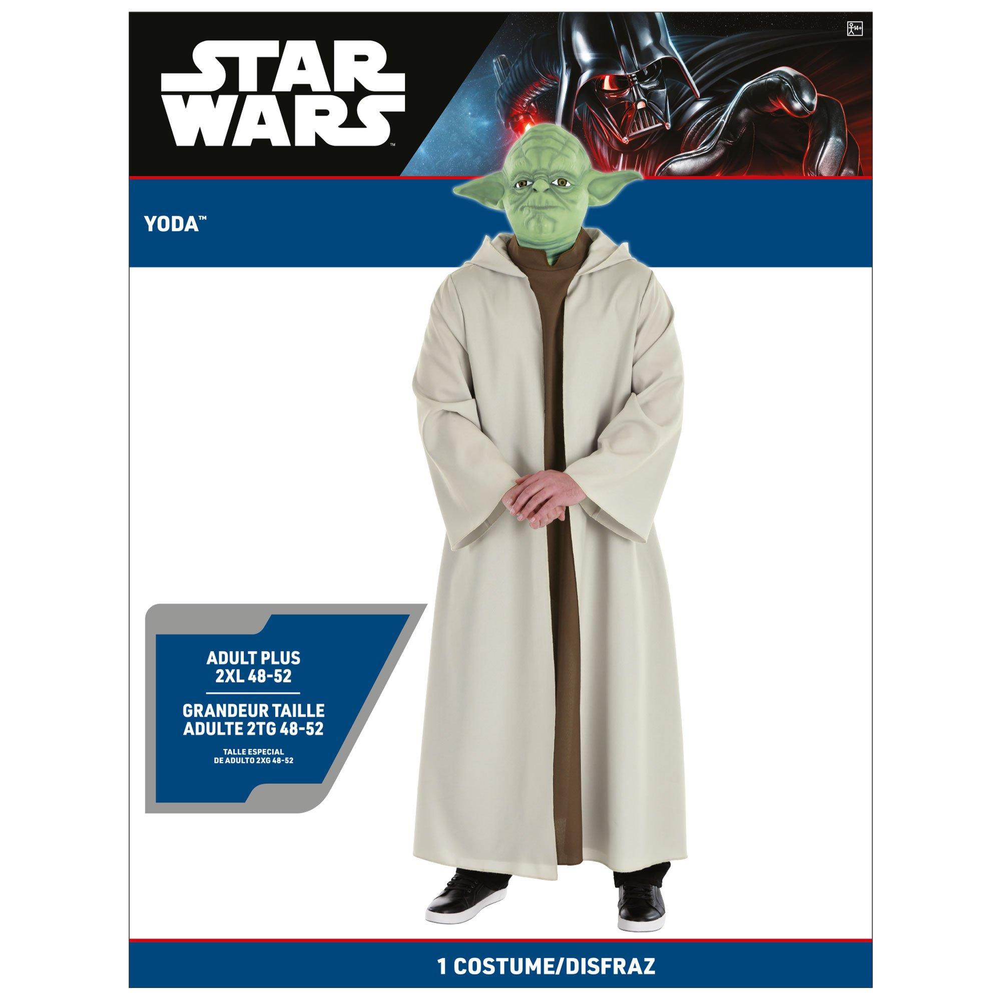 Adult Yoda Plus Size Costume - Star Wars